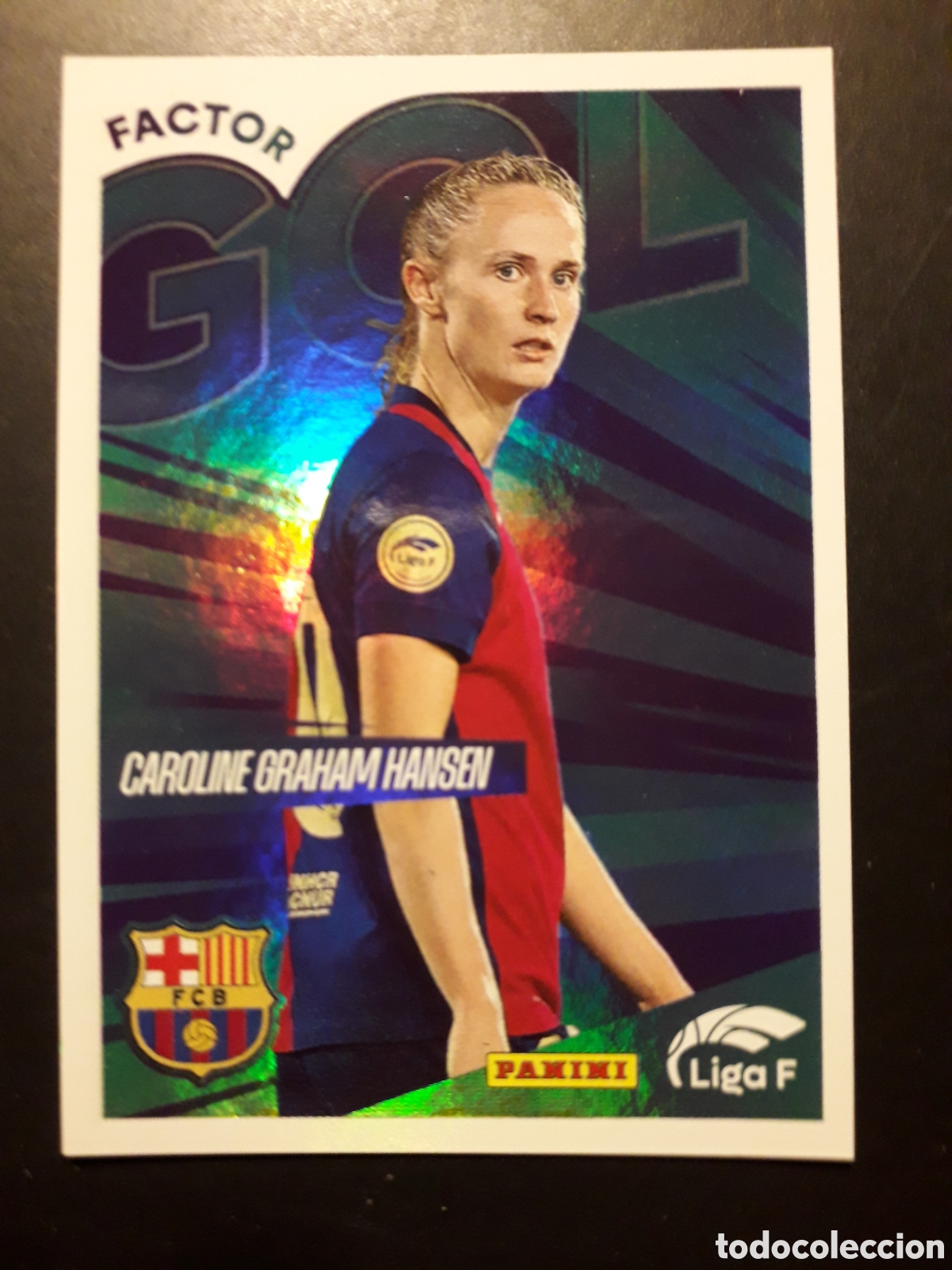 Cromos de f&uacute;tbol: C GRAHAM HANSEN FACTOR GOL FC BARCELONA N&deg; 359 LIGA F FEMENINA 2024 2025 24 25 PANINI PEDIDO M&Iacute;NI 3&euro;