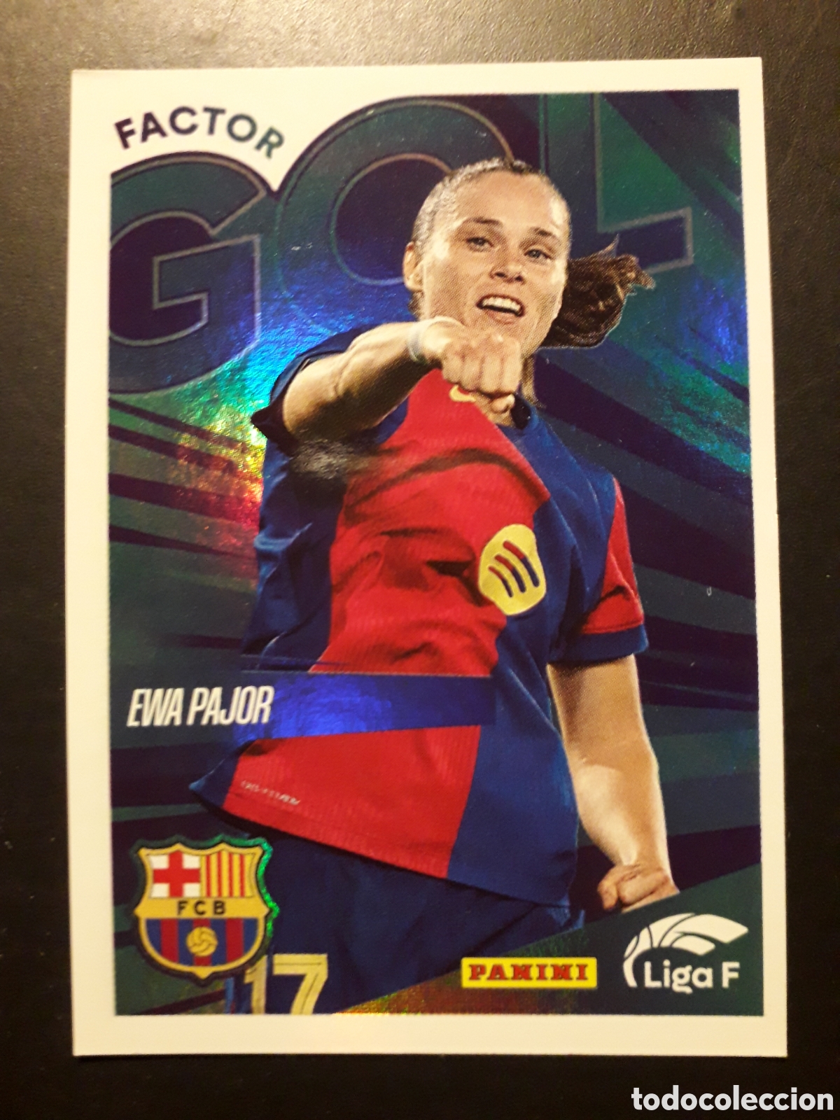 Cromos de f&uacute;tbol: EWA PAJOR FACTOR GOL FC BARCELONA N&deg; 361 LIGA F FEMENINA 2024 2025 24 25 PANINI PEDIDO M&Iacute;NIMO 3&euro;