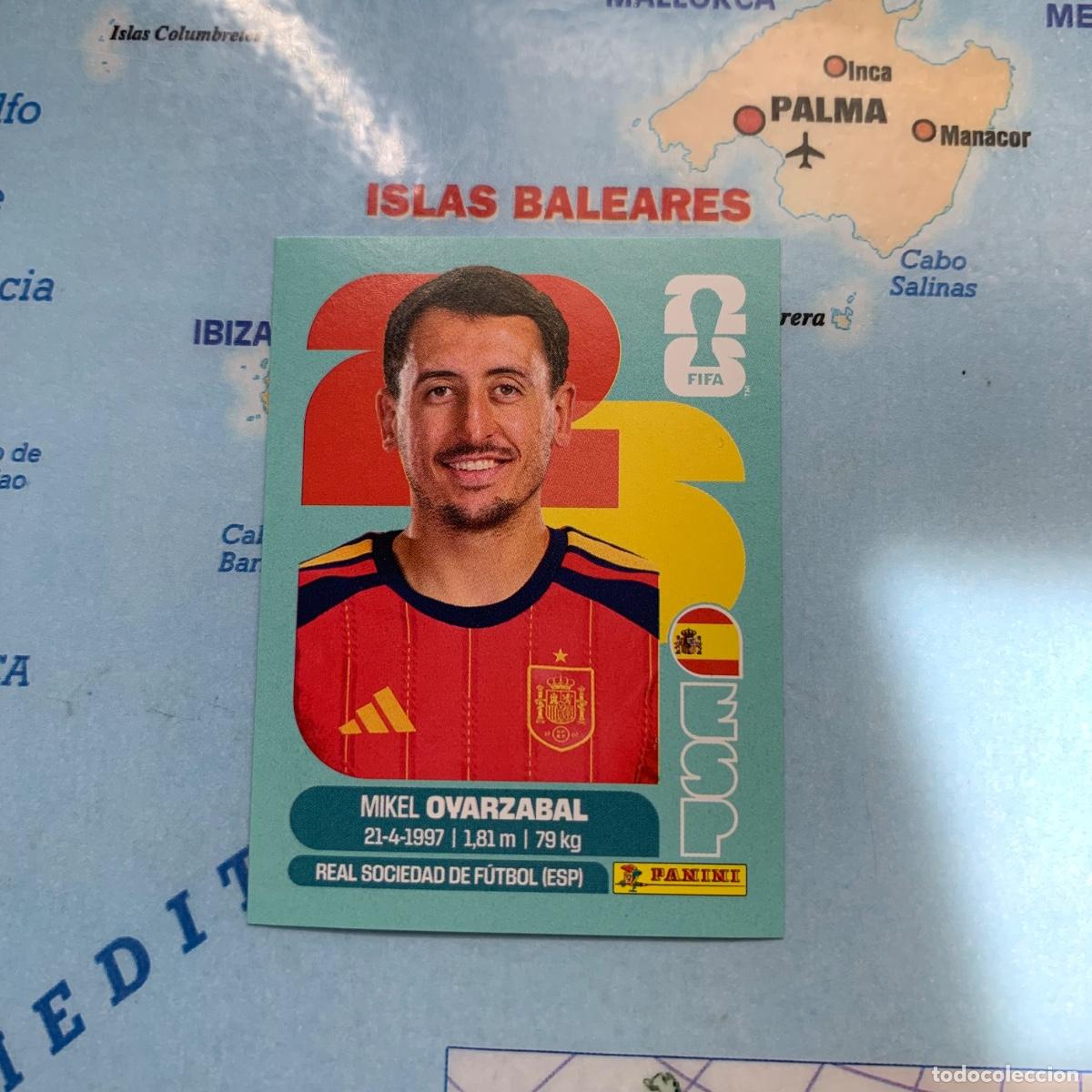 Cromos de f&uacute;tbol: Oyarzabal n&uacute;mero 20 de Espa&ntilde;a cromo panini Mundial Fifa World Cup 2026