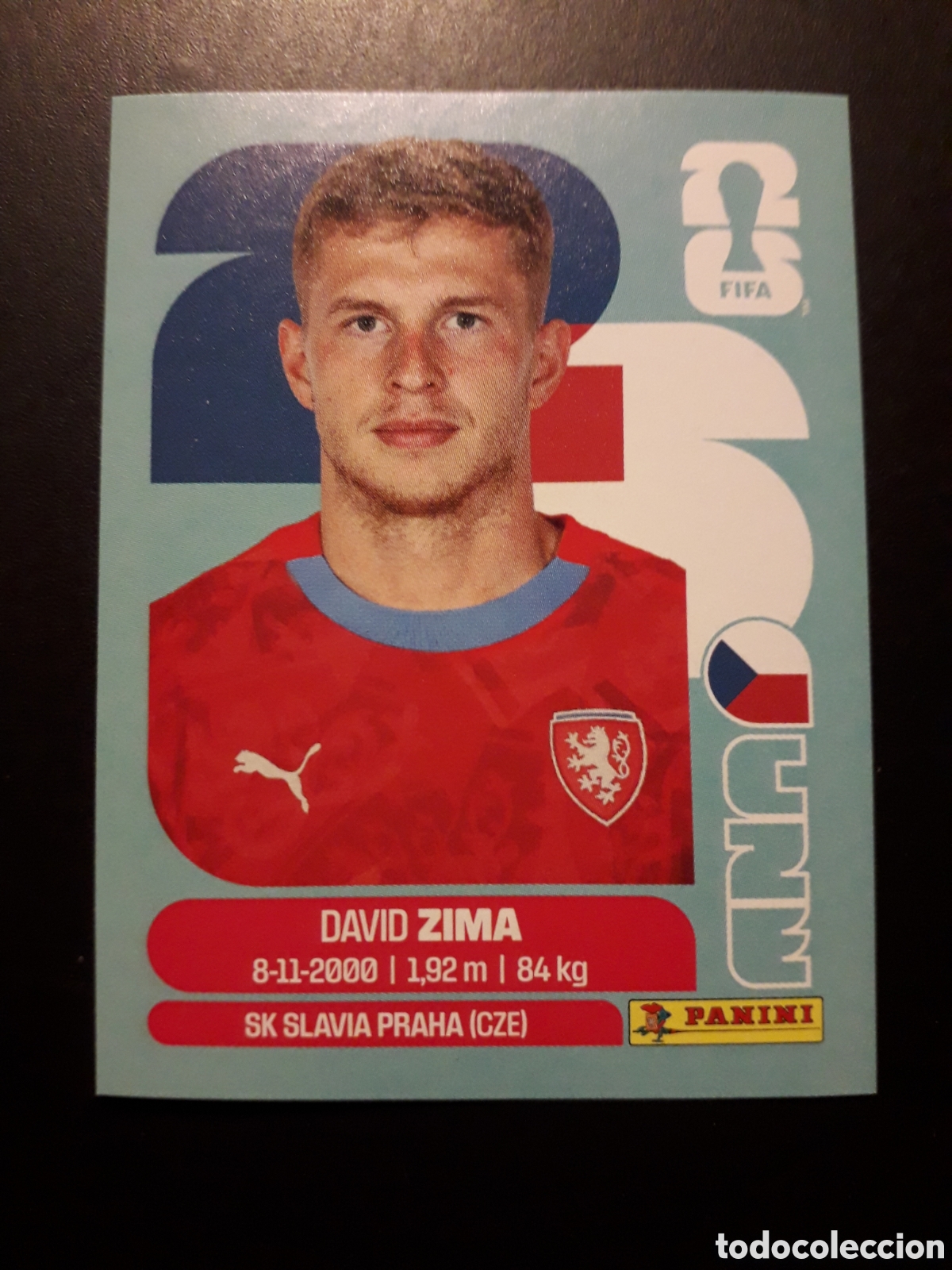 Cromos de f&uacute;tbol: ZIMA REP CHECA/CHEQUIA CZE 8 MUNDIAL F&Uacute;TBOL 2026 FIFA WORLD CUP PANINI SIN PEGAR PEDIDO M&Iacute;NIMO 3&euro;