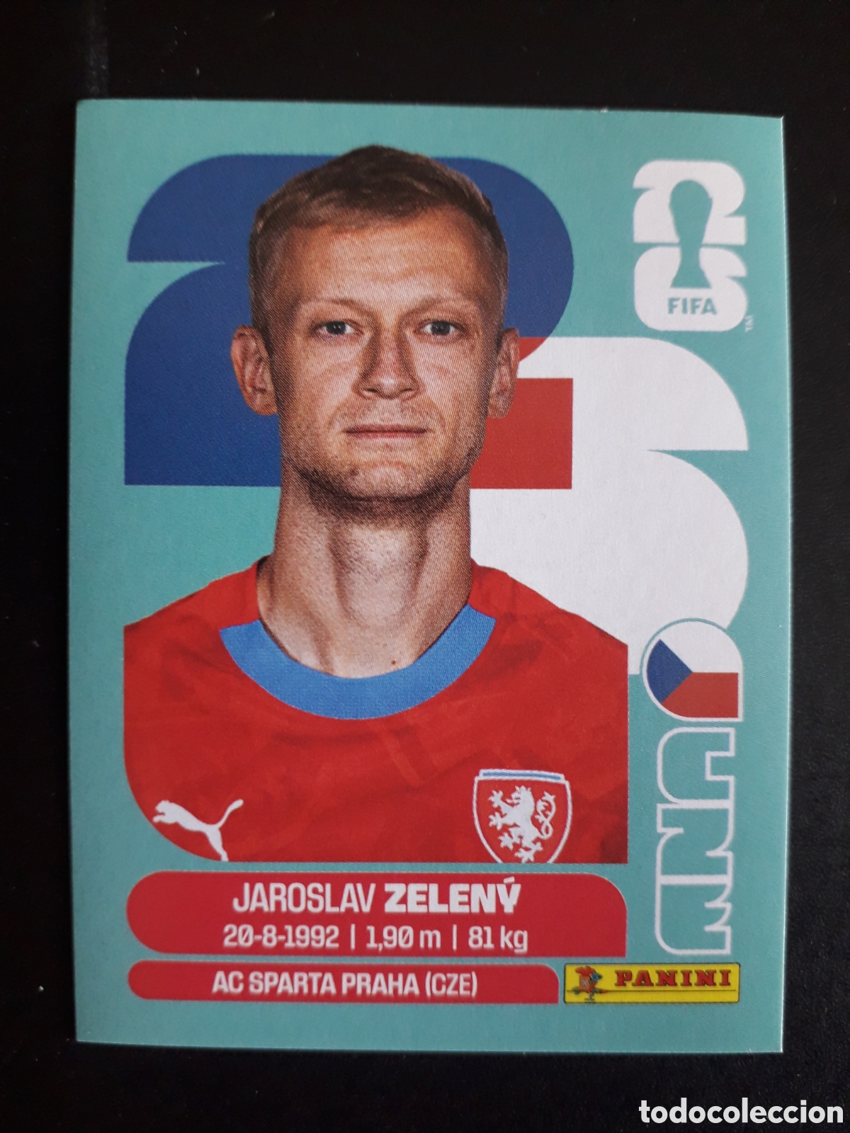 Cromos de f&uacute;tbol: ZELEN&Yacute; REP CHECA/CHEQUIA CZE 6 MUNDIAL F&Uacute;TBOL 2026 FIFA WORLD CUP PANINI SIN PEGAR PEDIDO M&Iacute;NIMO 3&euro;.
