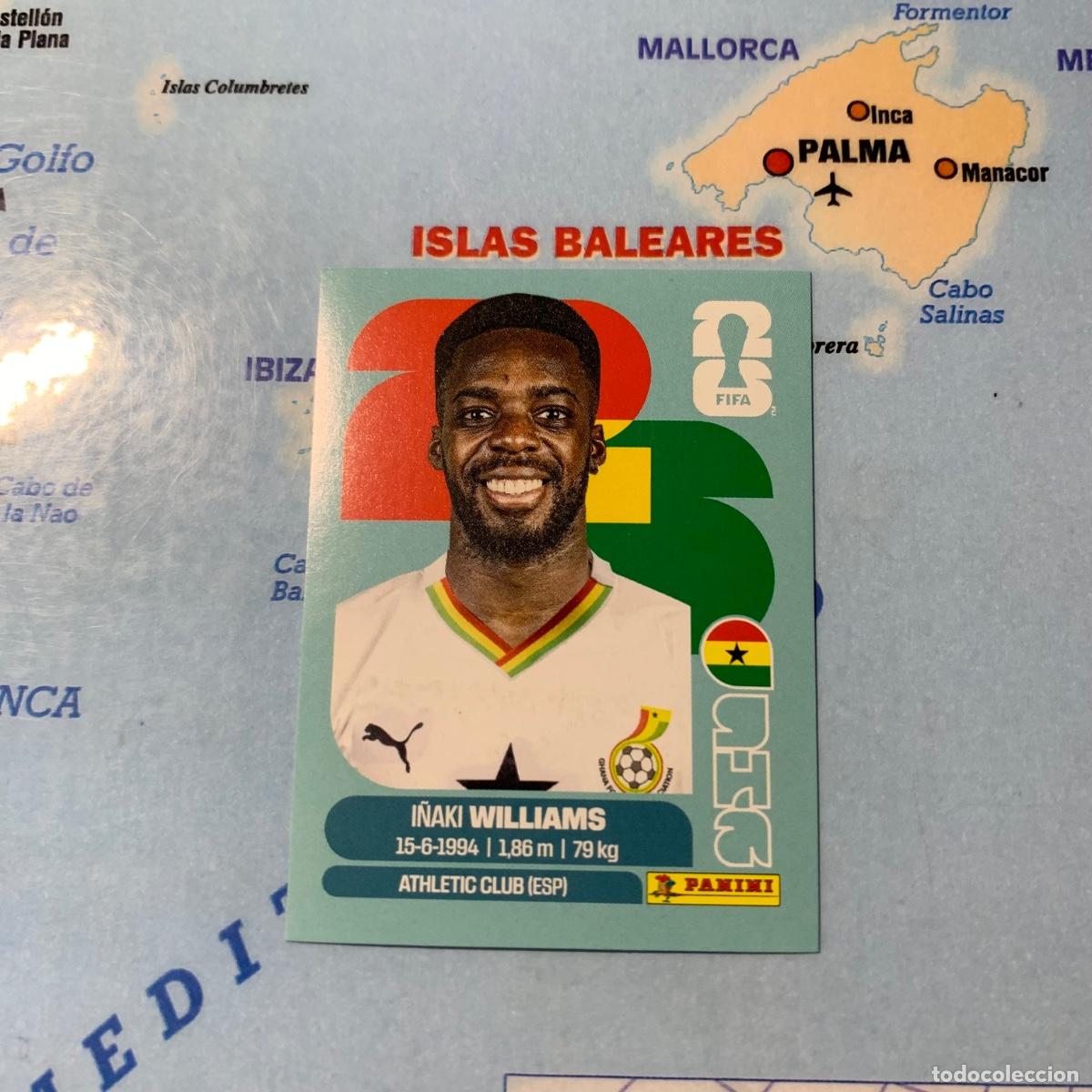 Fu&szlig;ball-Sticker: Ghana n&uacute;mero 15 cromo panini Mundial Fifa World Cup 2026