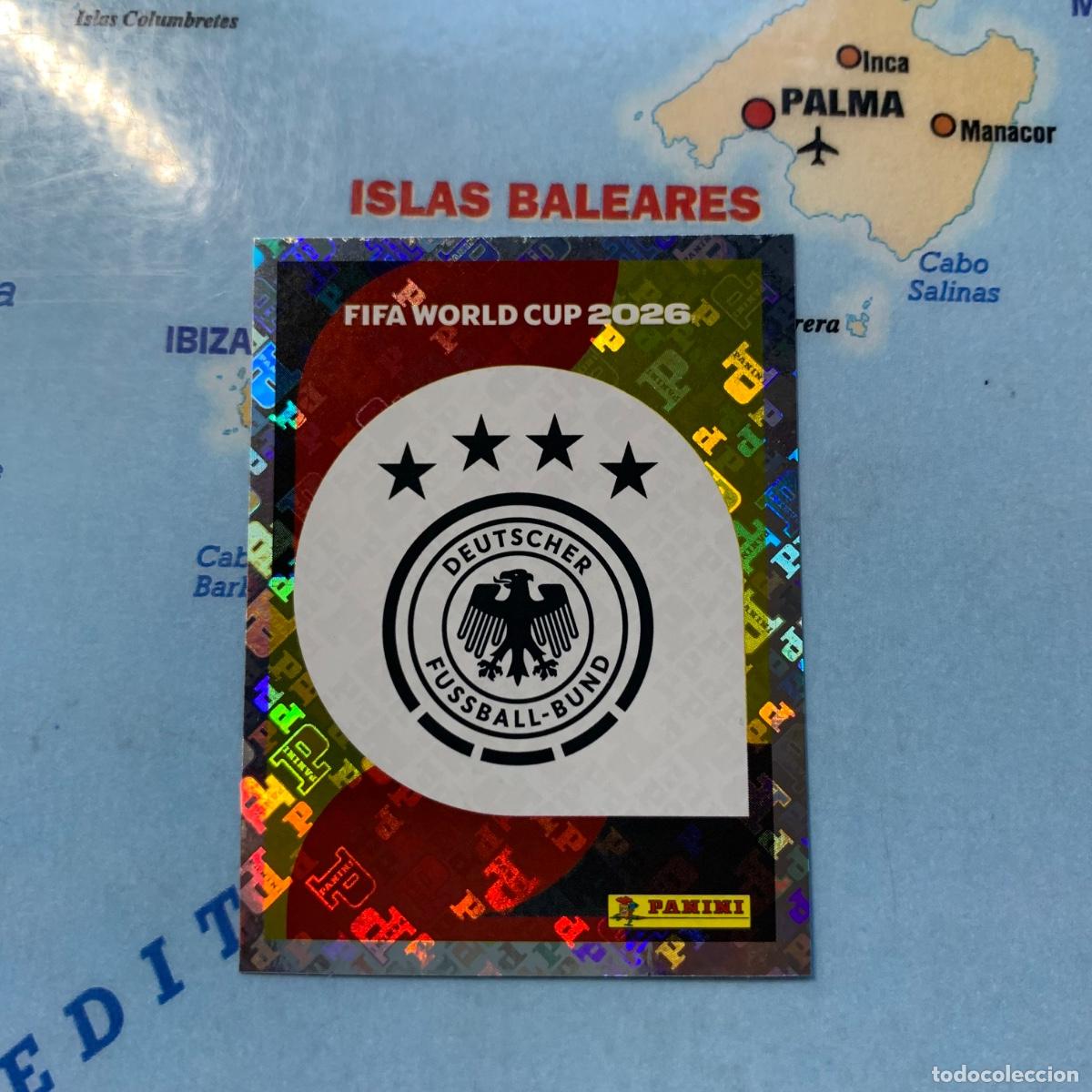 Cromos de f&uacute;tbol: Alemania n&uacute;mero 1 cromo panini Mundial Fifa World Cup 2026