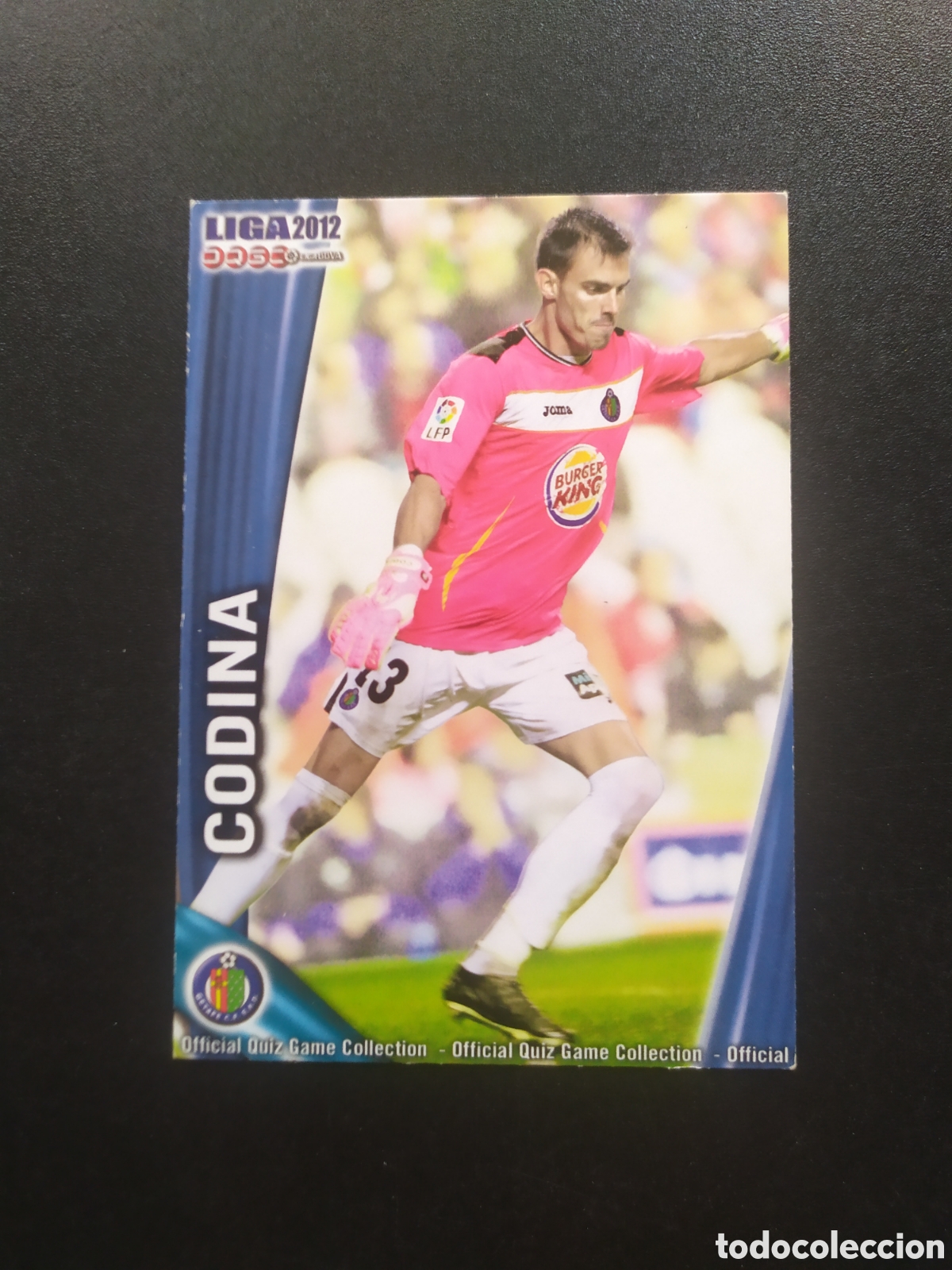 Fu&szlig;ball-Sticker: Mundicromo fichas Liga 2011 2012 11 12 Codina n&deg; 410 Getafe