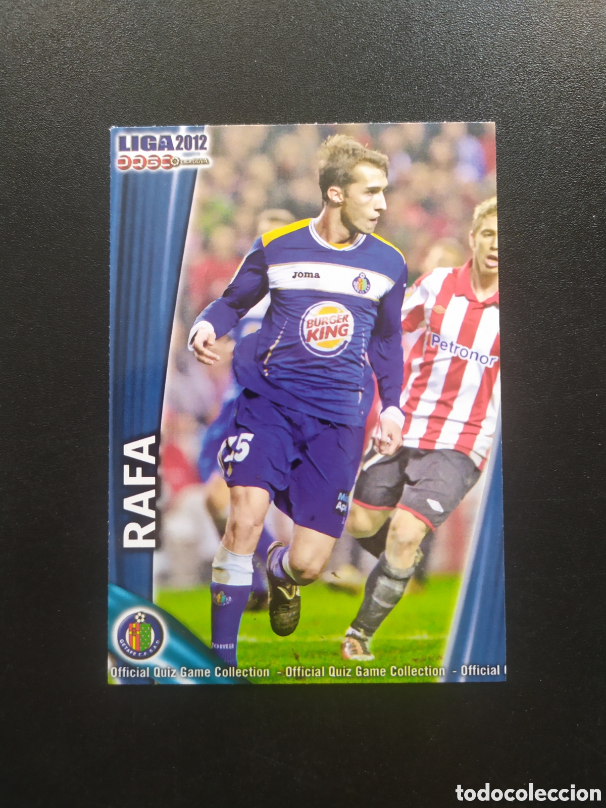 Fu&szlig;ball-Sticker: Mundicromo fichas Liga 2011 2012 11 12 Rafa n&deg; 413 Getafe
