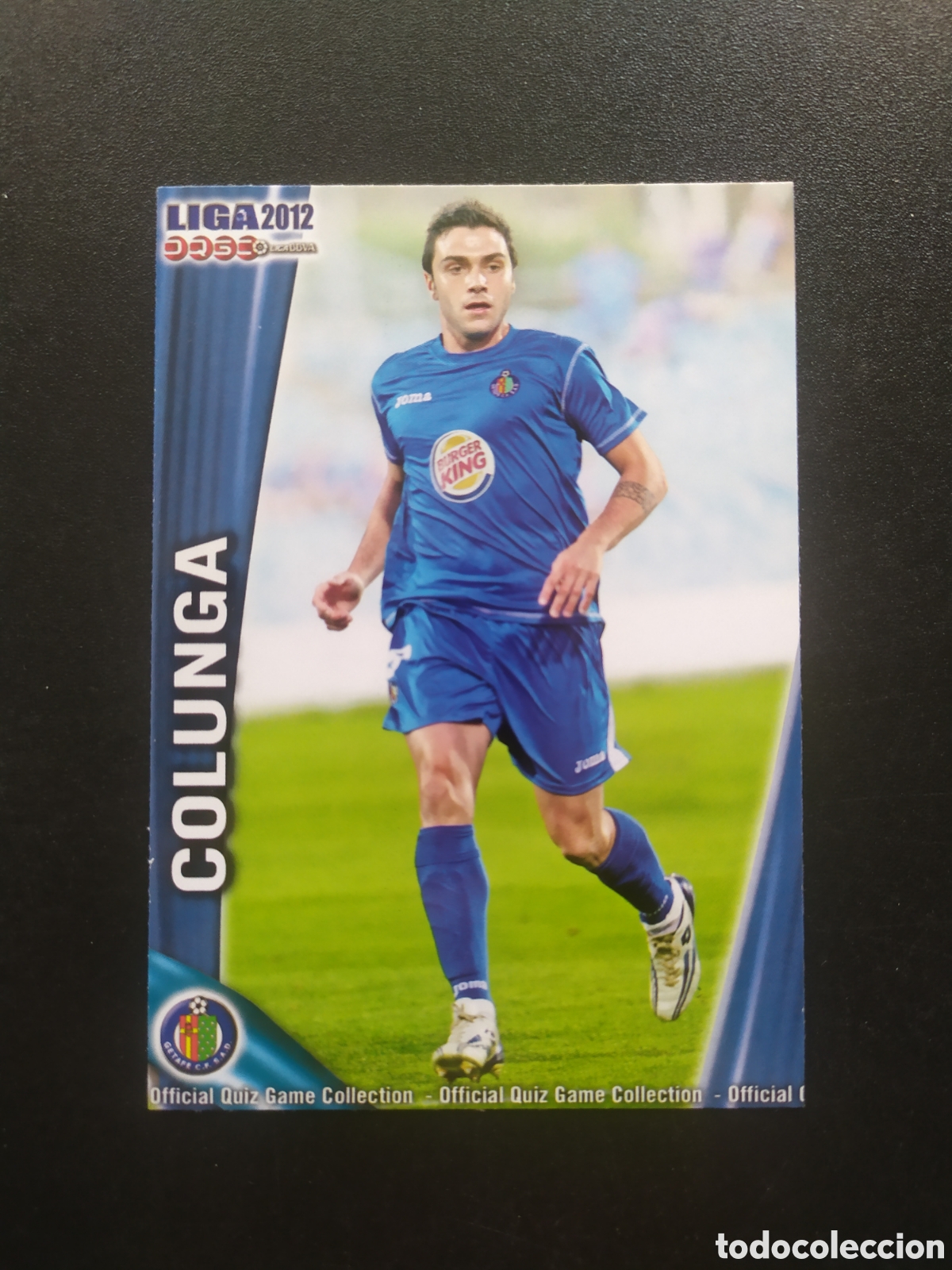 Fu&szlig;ball-Sticker: Mundicromo fichas Liga 2011 2012 11 12 Colunga n&deg; 426 Getafe