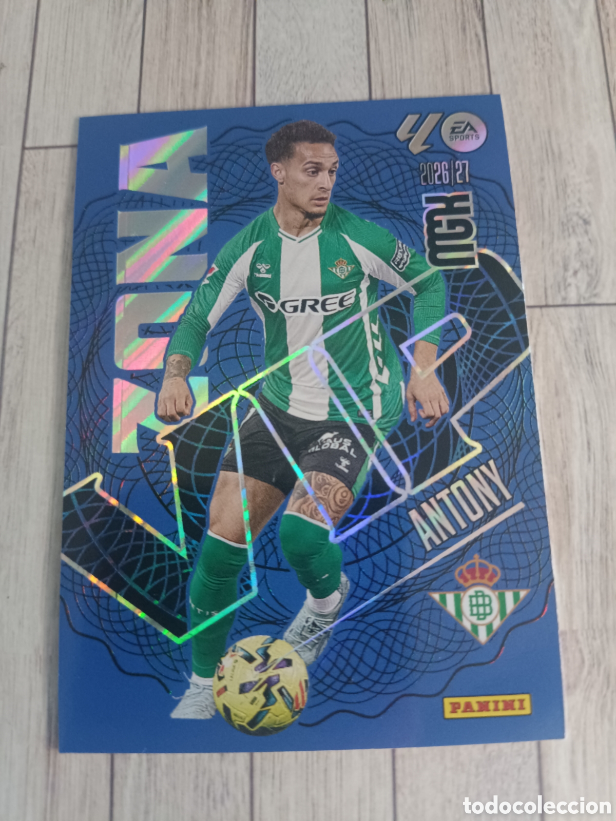 Cromos de f&uacute;tbol: 388 ANTONY ZONA VIP REAL BETIS MEGACRACKS MGK 26 27 PANINI 2026 2027