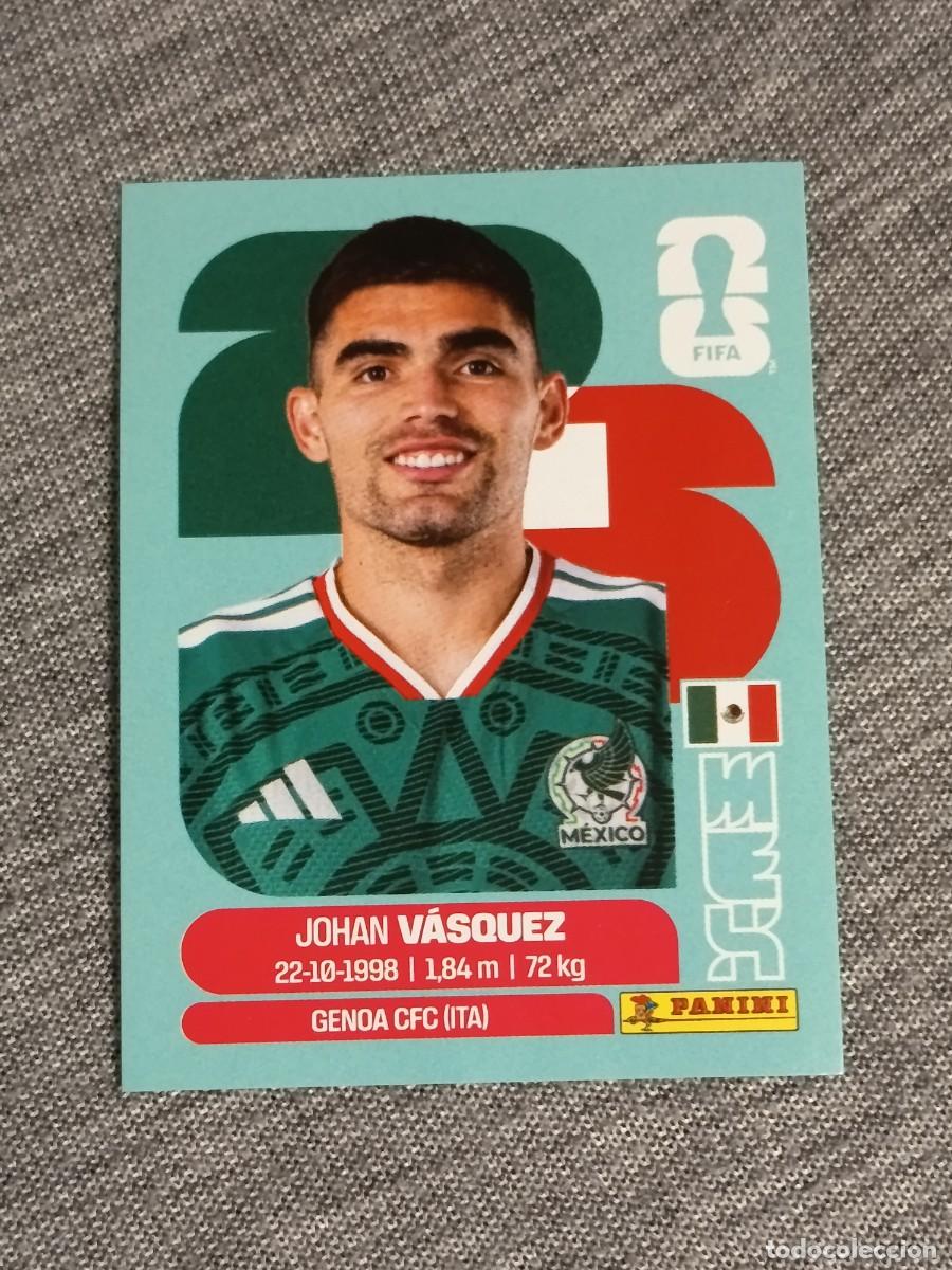Cromos de f&uacute;tbol: VASQUEZ MEX 3 STICKER MUNDIAL 2026 PANINI FIFA WORLD CUP NUEVO