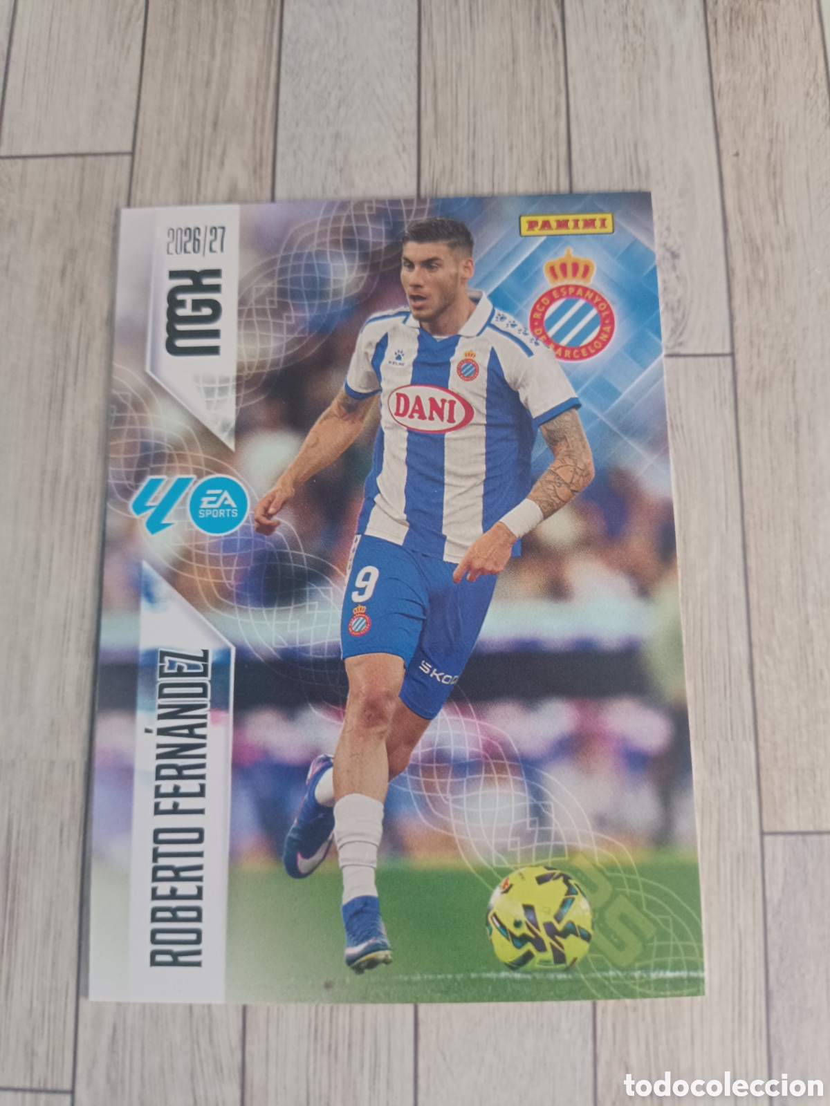 Cromos de f&uacute;tbol: 178 ROBERTO FERNANDEZ ESPA&Ntilde;OL ESPANYOL MEGACRACKS MGK 26 27 PANINI 2026 2027