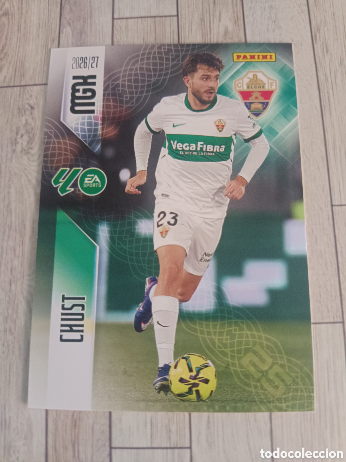 Cromos de f&uacute;tbol: 149 CHUST ELCHE MEGACRACKS MGK 26 27 PANINI 2026 2027