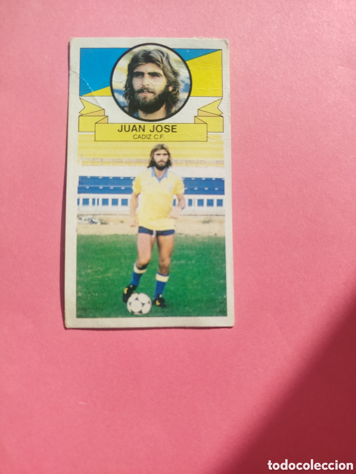 Cromos de f&uacute;tbol: FICHAJE 11 BIS JUAN JOSE CADIZ LIGA ESTE 85-86 DESPEGADO