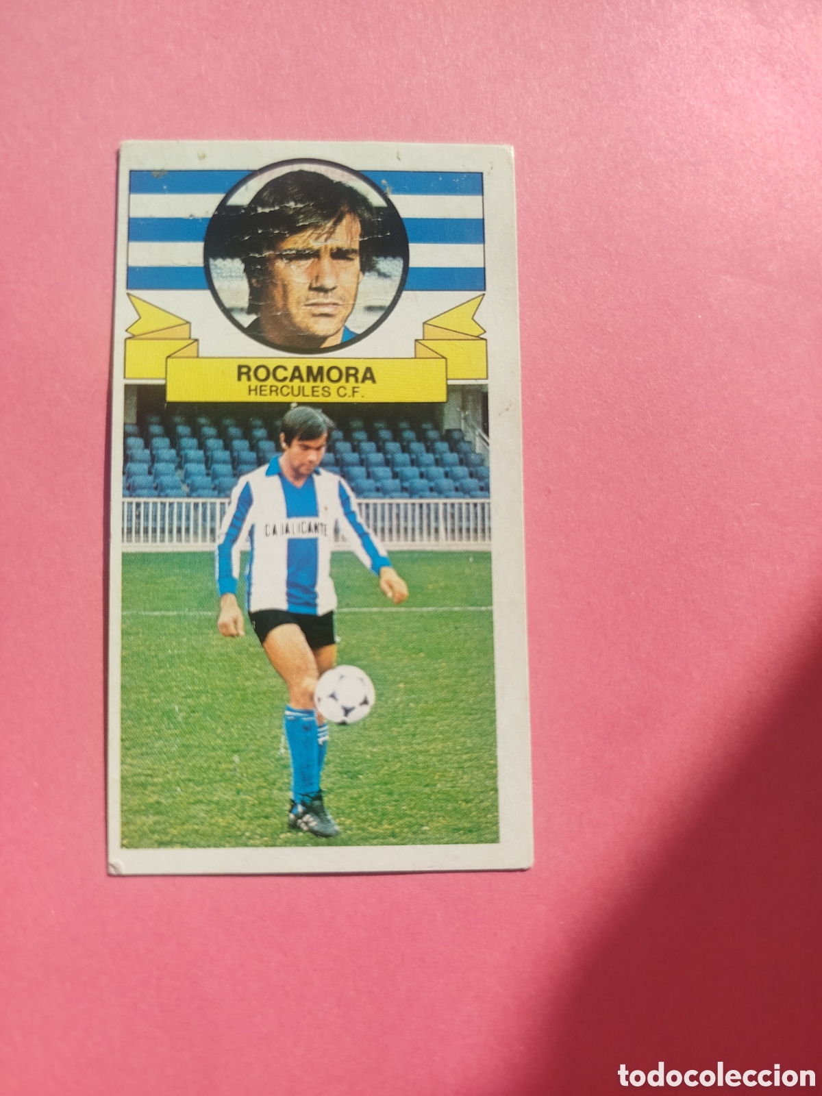 Figurine di Calcio: ROCAMORA BAJA HERCULES LIGA ESTE 85-86 DESPEGADO