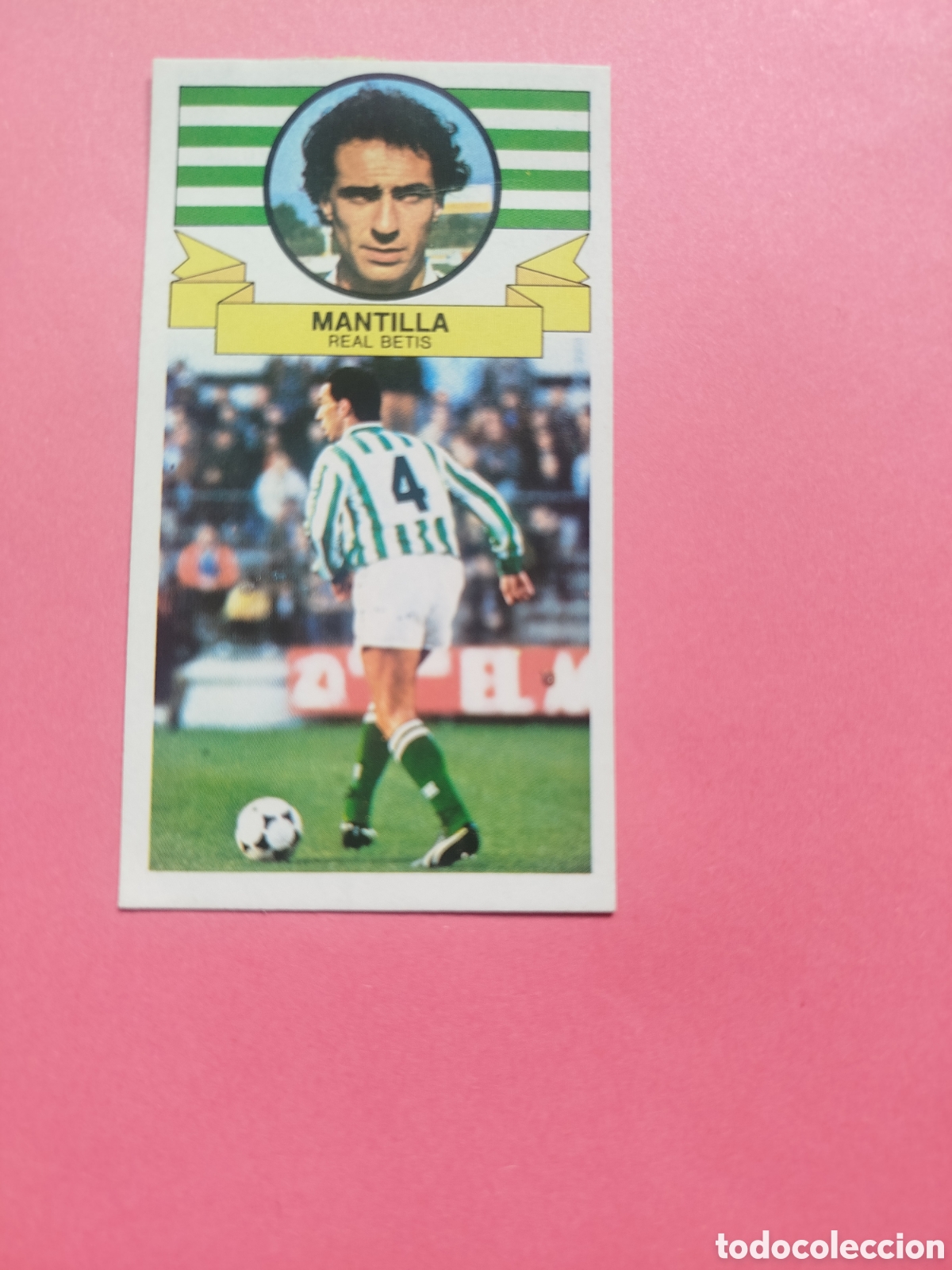 Football Stickers: MANTILLA BAJA BETIS LIGA ESTE 85-86 DESPEGADO