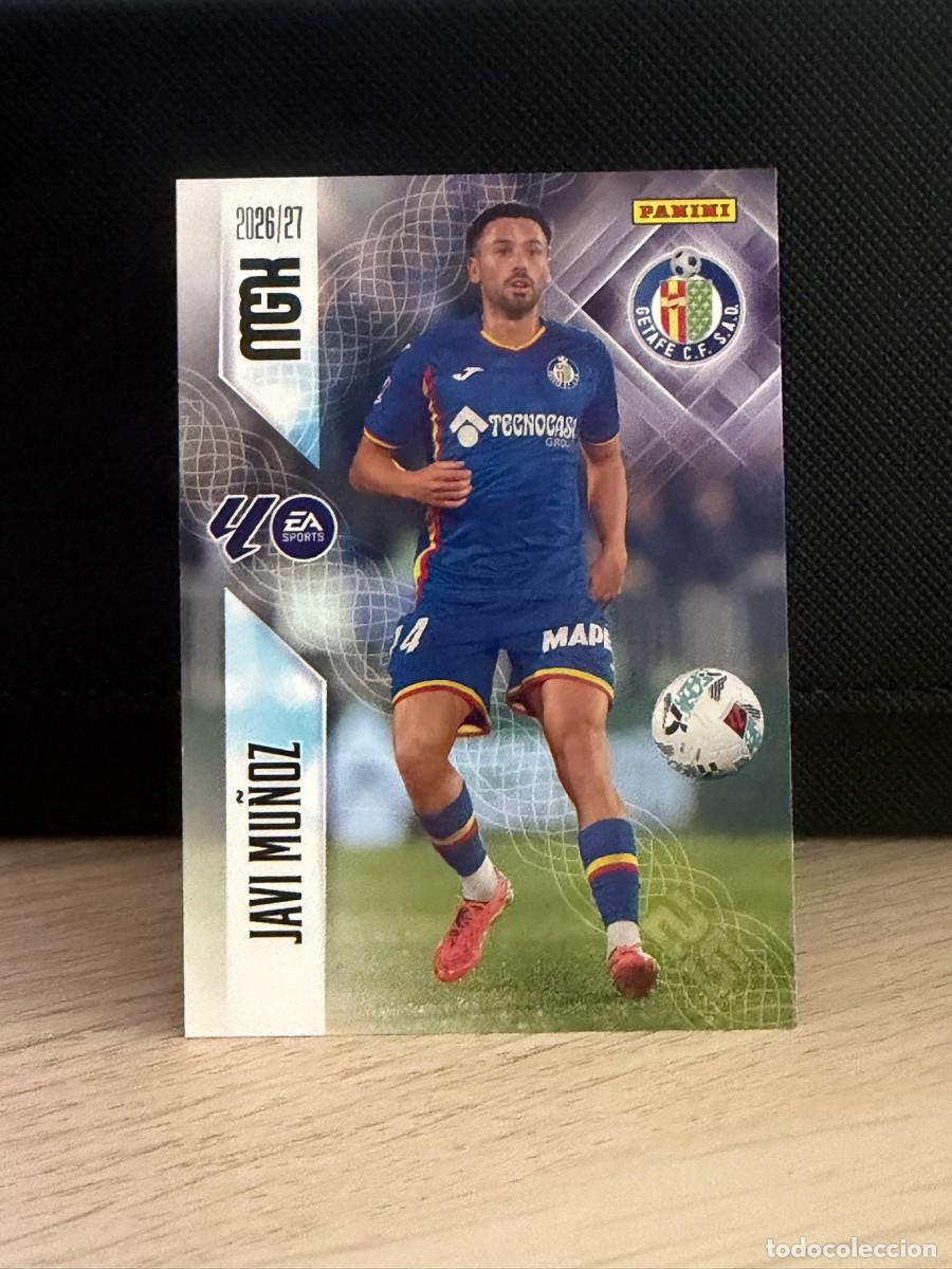 Cromos de f&uacute;tbol: 191 MegaCracks 2026 2027 Javi Mu&ntilde;oz - Getafe
