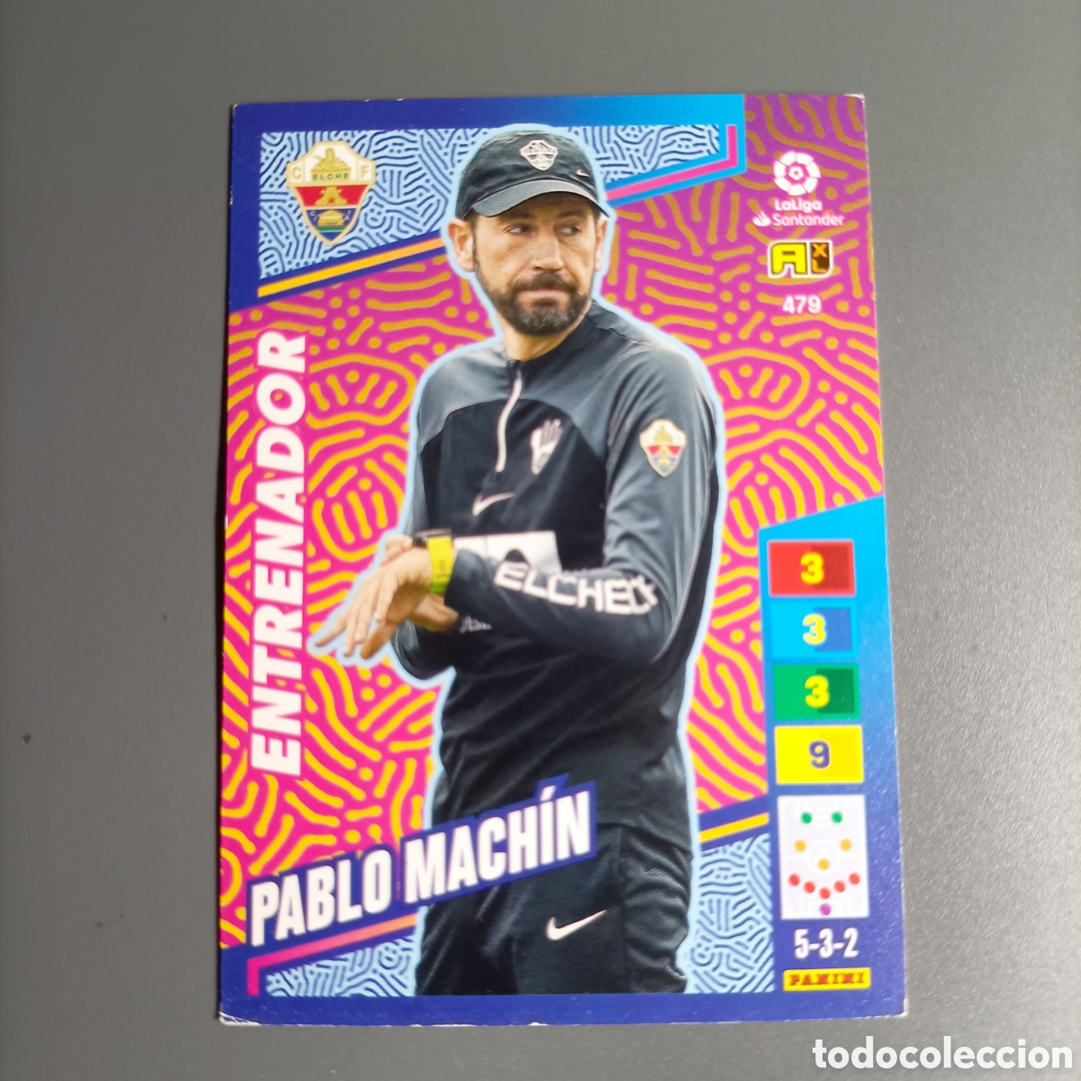 Cromos de f&uacute;tbol: ADRENALYN. LIGA 2022-2023 (ELCHE) №479 PABLO MACHIN