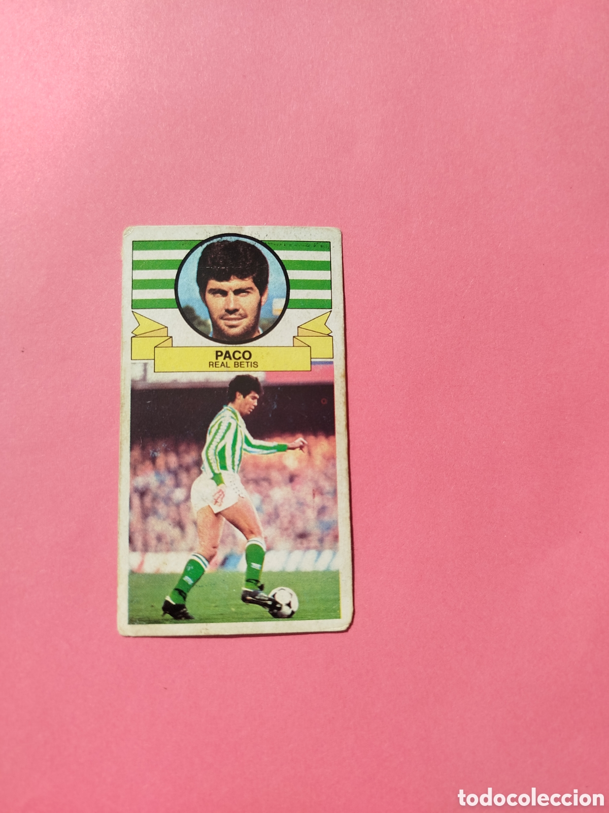 Cromos de f&uacute;tbol: PCO BAJA BETIS LIGA ESTE 85-86 DESPEGADO