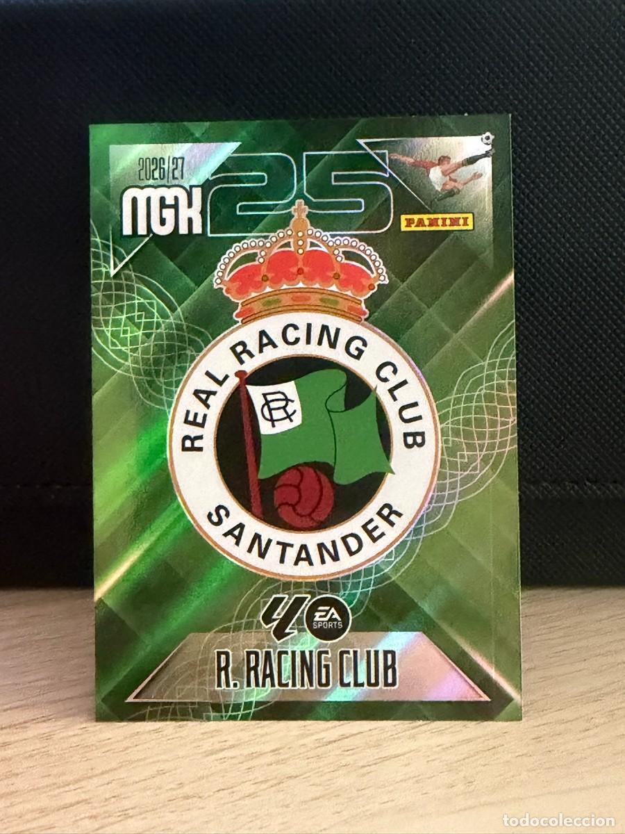 Cromos de f&uacute;tbol: 271 MegaCracks 2026 2027 Escudo Racing de Santander