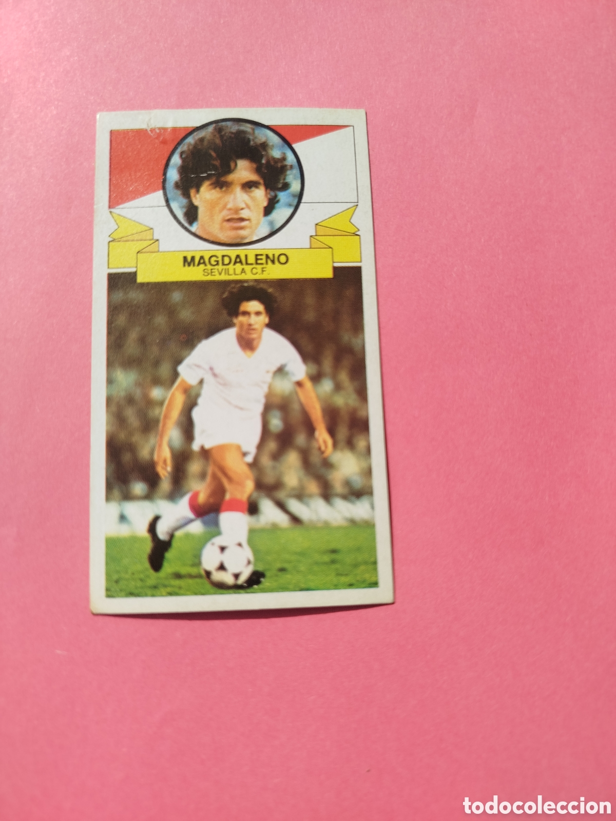 Cromos de f&uacute;tbol: MAGDALENO BAJA SEVILLA LIGA ESTE 85-86