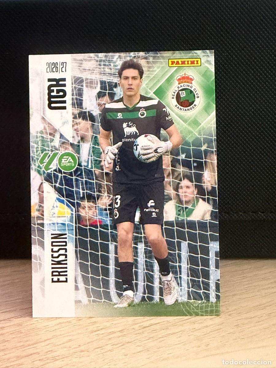 Cromos de f&uacute;tbol: 273 MegaCracks 2026 2027 Eriksson - Racing de Santander