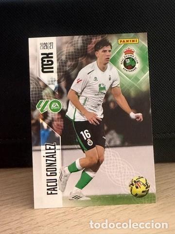 Cromos de f&uacute;tbol: 276 MegaCracks 2026 2027 Facu Gonz&aacute;lez - Racing de Santander