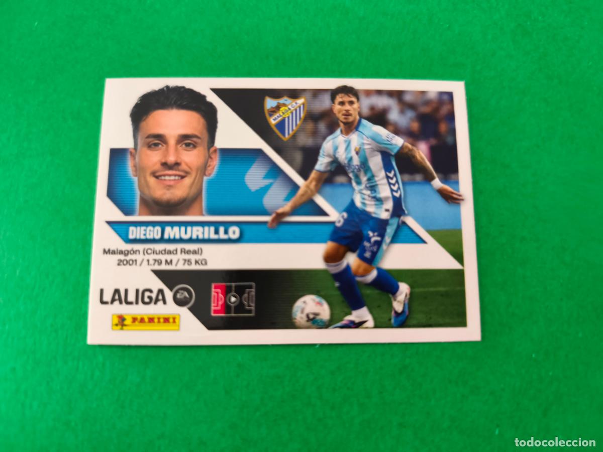 Cromos de f&uacute;tbol: CROMO FUTBOL MURILLO MALAGA C.F. SIN PEGAR N&ordm; 6 LIGA ESTE 2026-2027/26-27