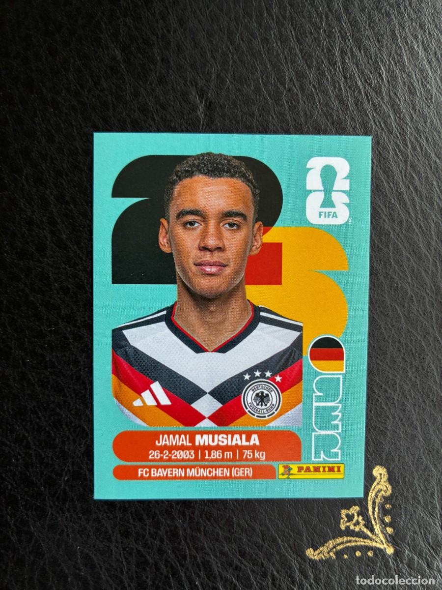 Cromos de f&uacute;tbol: GER 15 JAMAL MUSIALA GER15 ALEMANIA FIFA WORLD CUP MUNDIAL 2026 26 PANINI