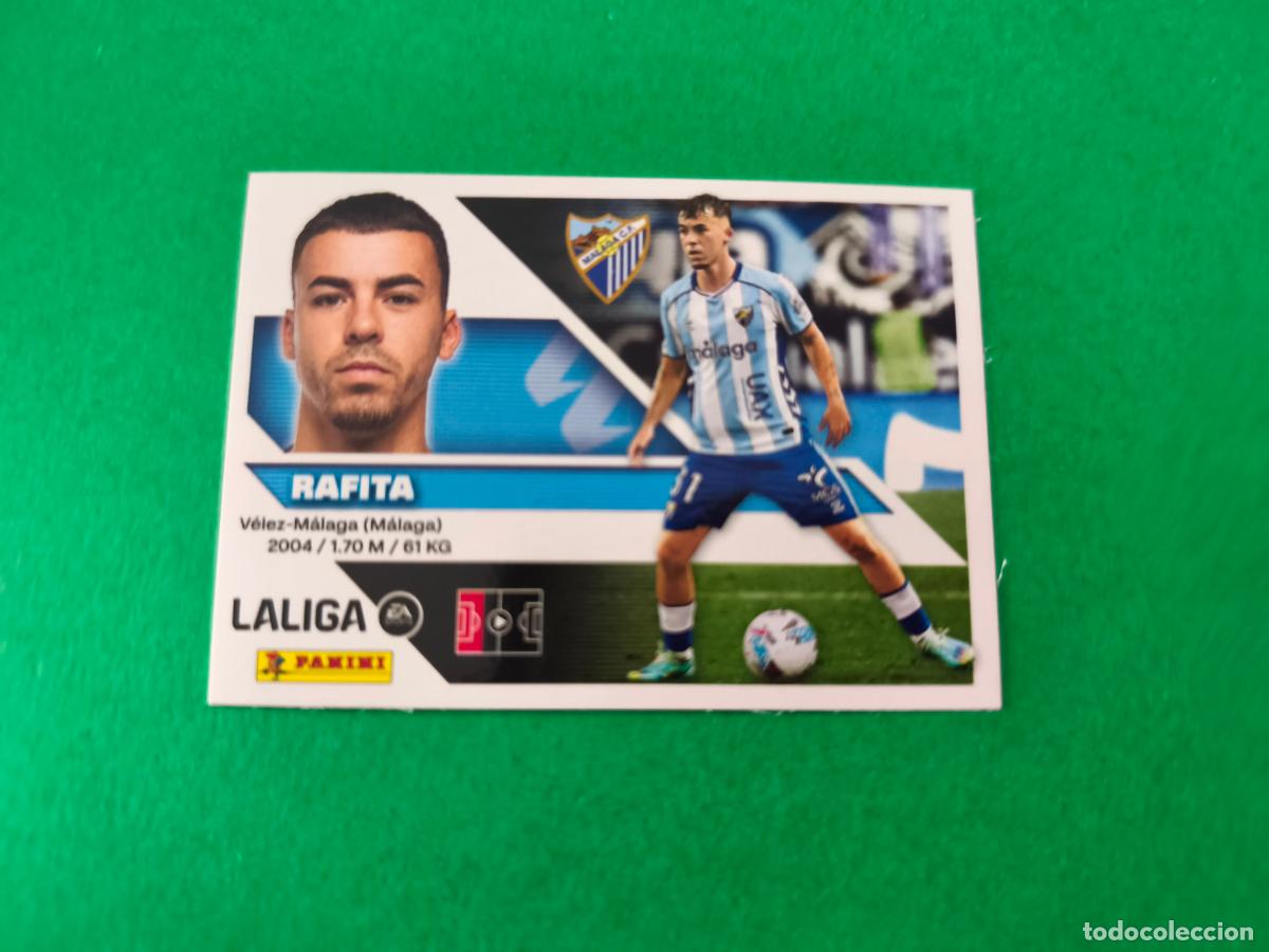Cromos de f&uacute;tbol: CROMO FUTBOL RAFITA MALAGA C.F. SIN PEGAR N&ordm; 9 LIGA ESTE 2026-2027/26-27