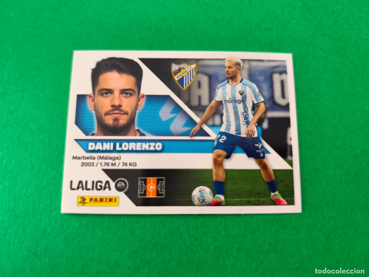 Cromos de f&uacute;tbol: CROMO FUTBOL DANI LORENZO MALAGA C.F. SIN PEGAR N&ordm; 12 LIGA ESTE 2026-2027/26-27
