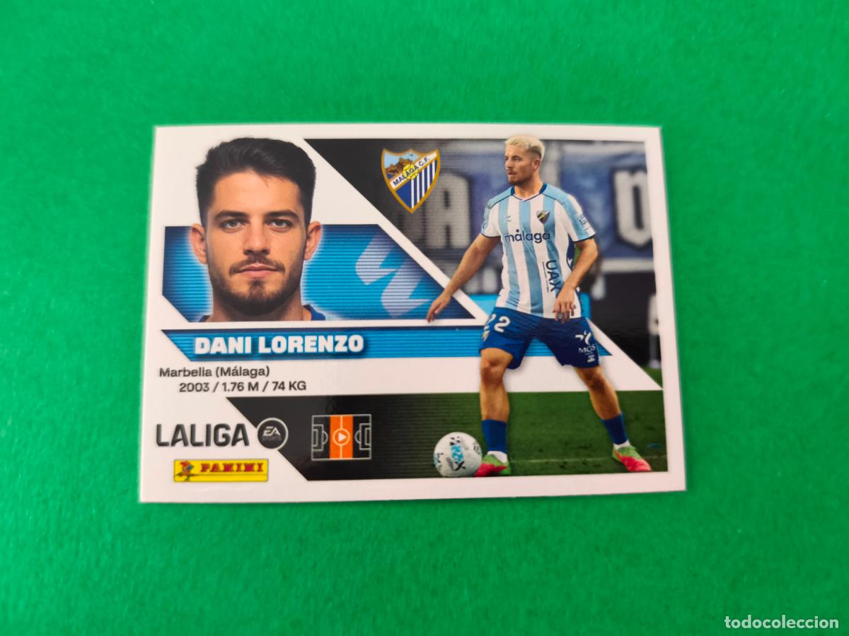 Cromos de f&uacute;tbol: CROMO FUTBOL DANI LORENZO MALAGA C.F. SIN PEGAR N&ordm; 12 LIGA ESTE 2026-2027/26-27