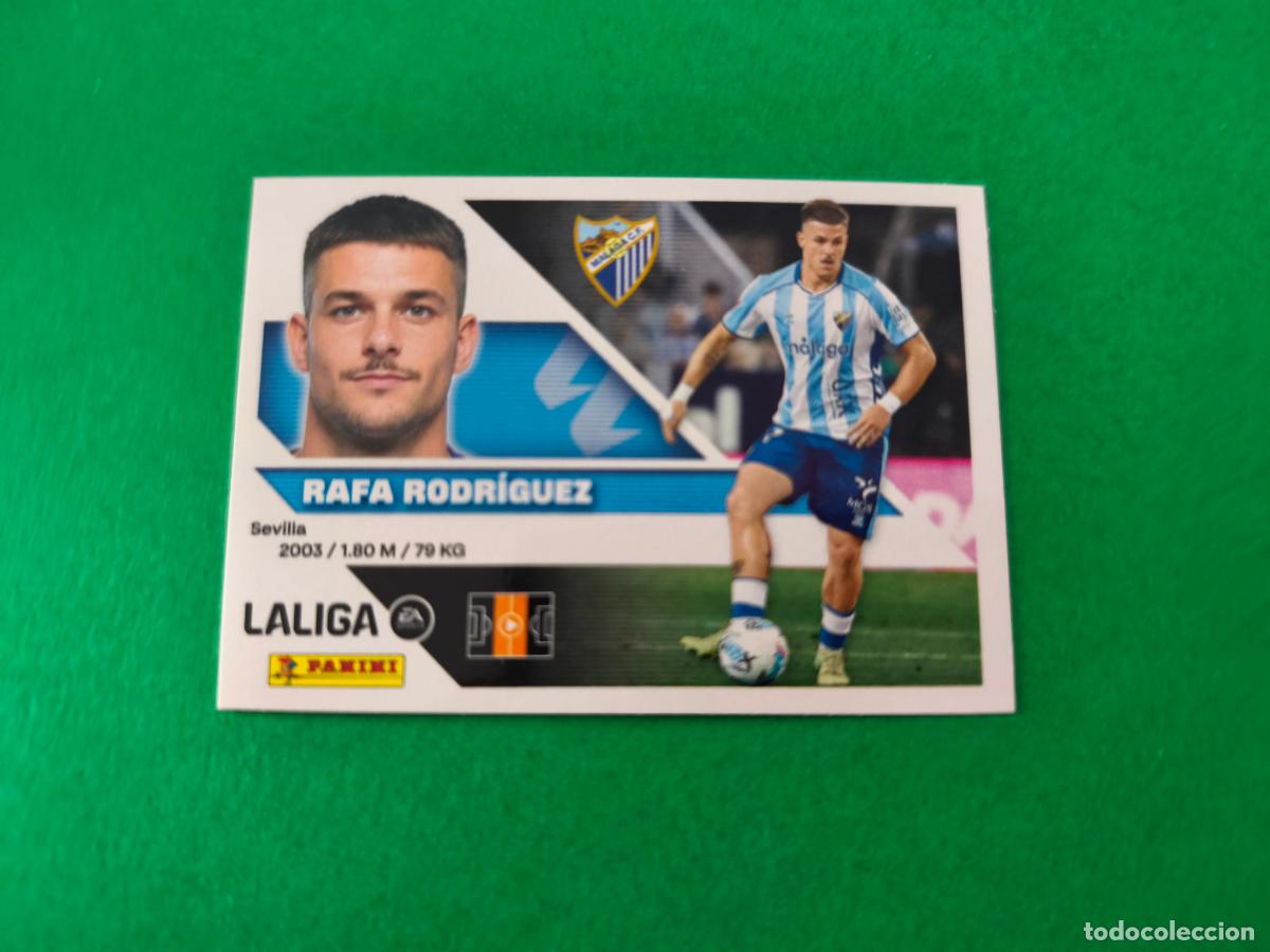 Cromos de f&uacute;tbol: CROMO FUTBOL RAFA RODRIGUEZ MALAGA C.F. SIN PEGAR N&ordm; 13 A LIGA ESTE 2026-2027/26-27