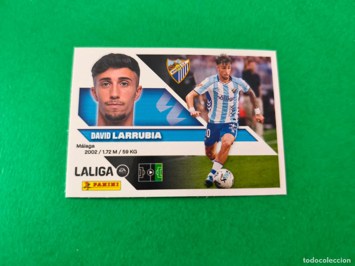 Cromos de f&uacute;tbol: CROMO FUTBOL LARRUBIA MALAGA C.F. SIN PEGAR N&ordm; 16 LIGA ESTE 2026-2027/26-27