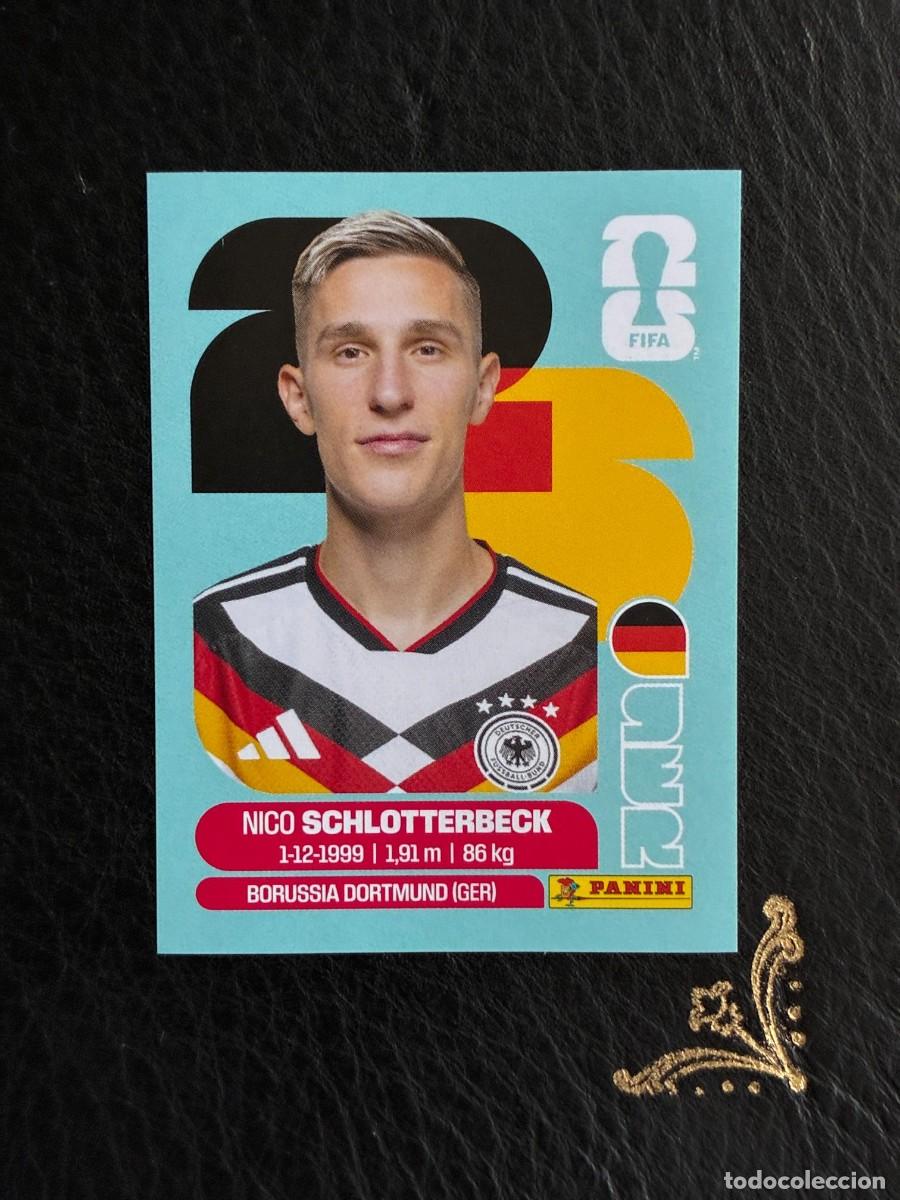 Cromos de f&uacute;tbol: GER 5 NICO SCHLOTTERBECK GER5 ALEMANIA FIFA WORLD CUP MUNDIAL 2026 26 PANINI