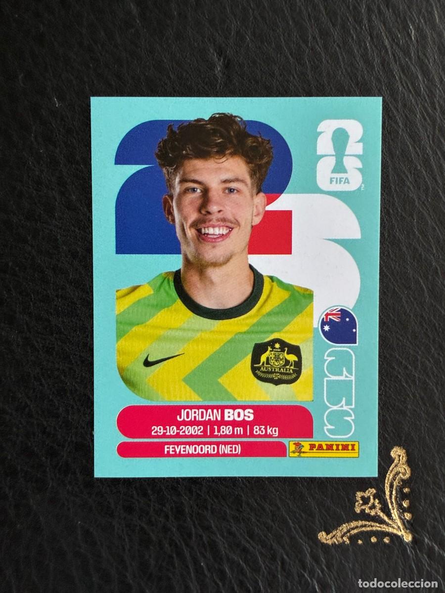 Cartes &agrave; collectionner de Football: AUS 6 JORDAN BOS AUS6 AUSTRALIA FIFA WORLD CUP MUNDIAL 2026 26 PANINI