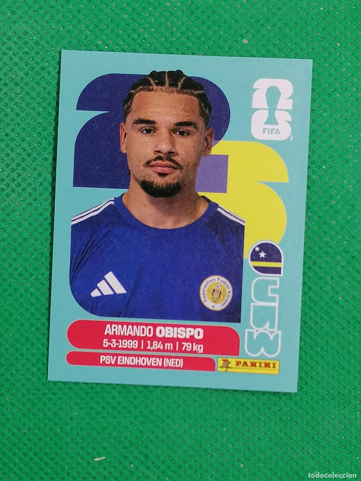 Cromos de f&uacute;tbol: CUW 3 CUW3 ARMANDO OBISPO CURACAO ⚽ PANINI FIFA MUNDIAL WORLD CUP 26 2026 STICKER ⚽
