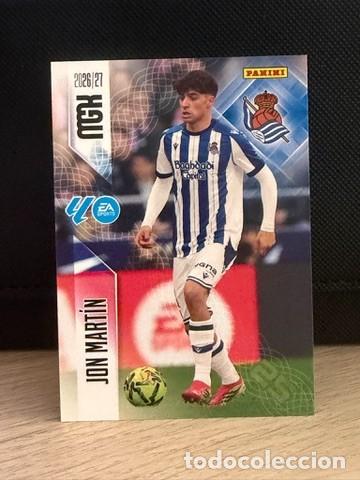 Cromos de f&uacute;tbol: 311 MegaCracks 2026 2027 Jon Mart&iacute;n - Real Sociedad