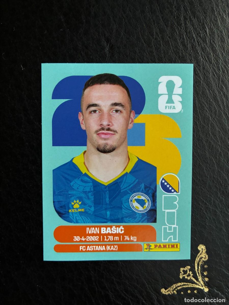 Football Stickers: BIH 12 IVAN BASIC BIH12 BOSNIA HERZEGOVINA FIFA WORLD CUP MUNDIAL 2026 26 PANINI