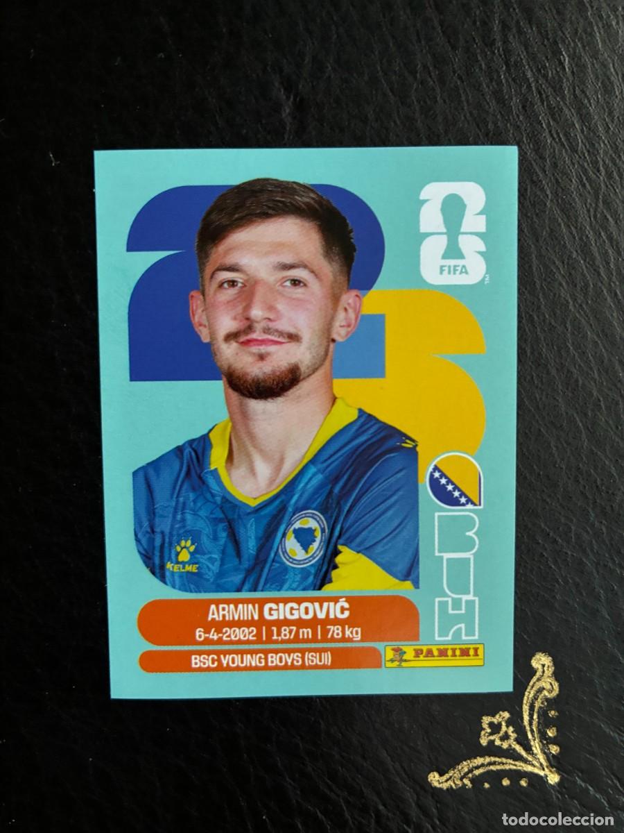 Football Stickers: BIH 10 ARMIN GIGOVIC BIH10 BOSNIA HERZEGOVINA FIFA WORLD CUP MUNDIAL 2026 26 PANINI