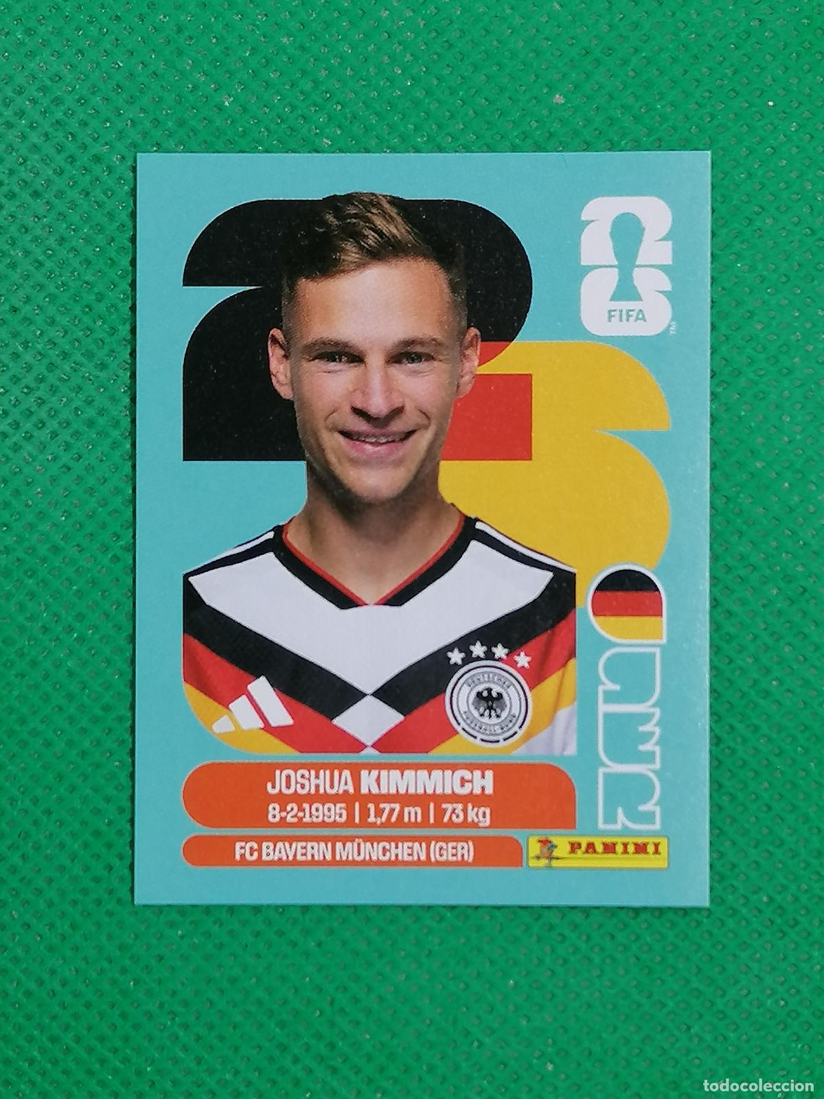 Football Stickers: GER 10 GER10 JOSHUA KIMMICH ALEMANIA ⚽ PANINI FIFA MUNDIAL WORLD CUP 26 2026 STICKER ⚽
