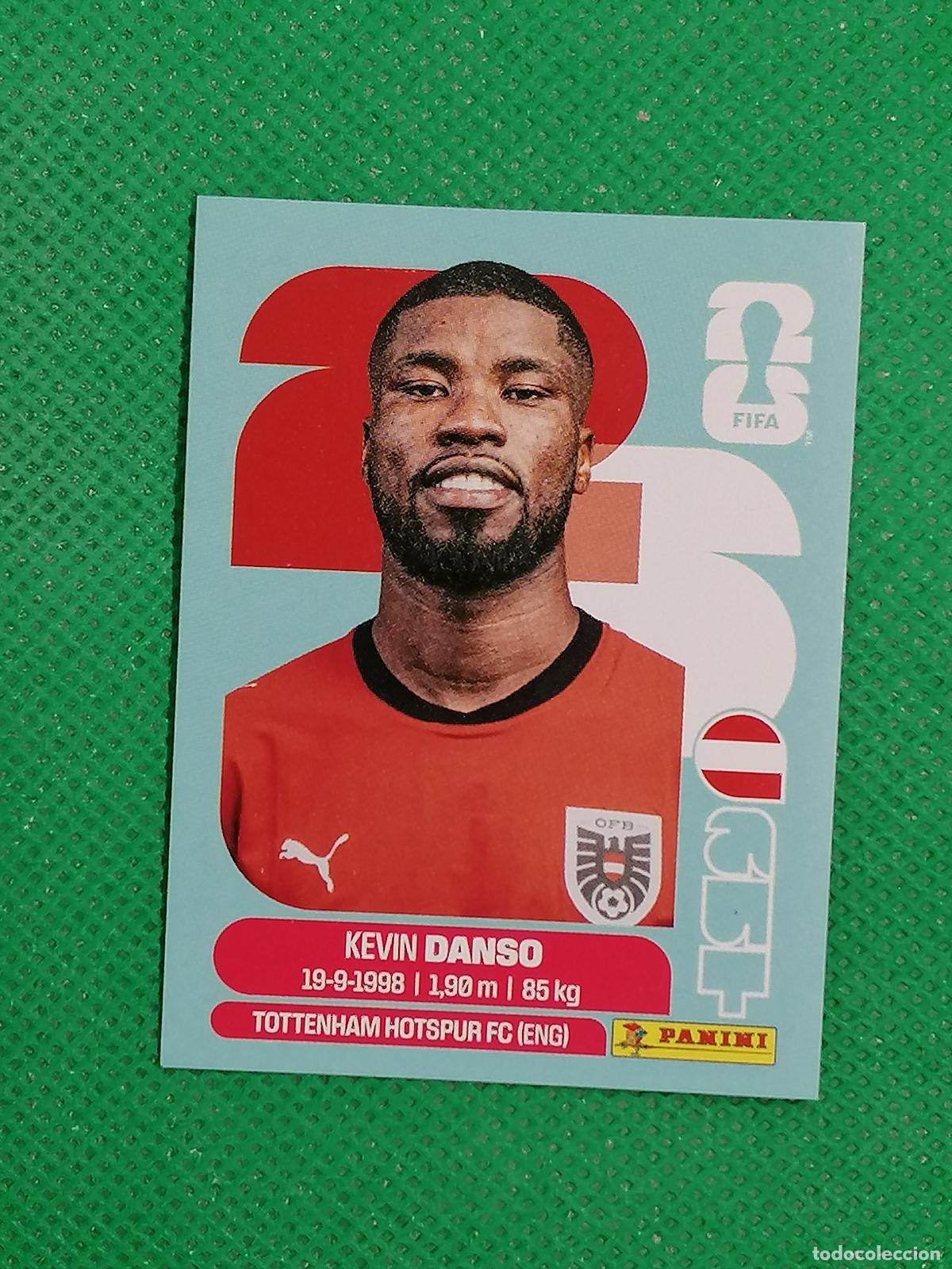 Football Stickers: AUT 5 AUT5 KEVIN DANSO AUSTRIA ⚽ PANINI FIFA MUNDIAL WORLD CUP 26 2026 STICKER ⚽