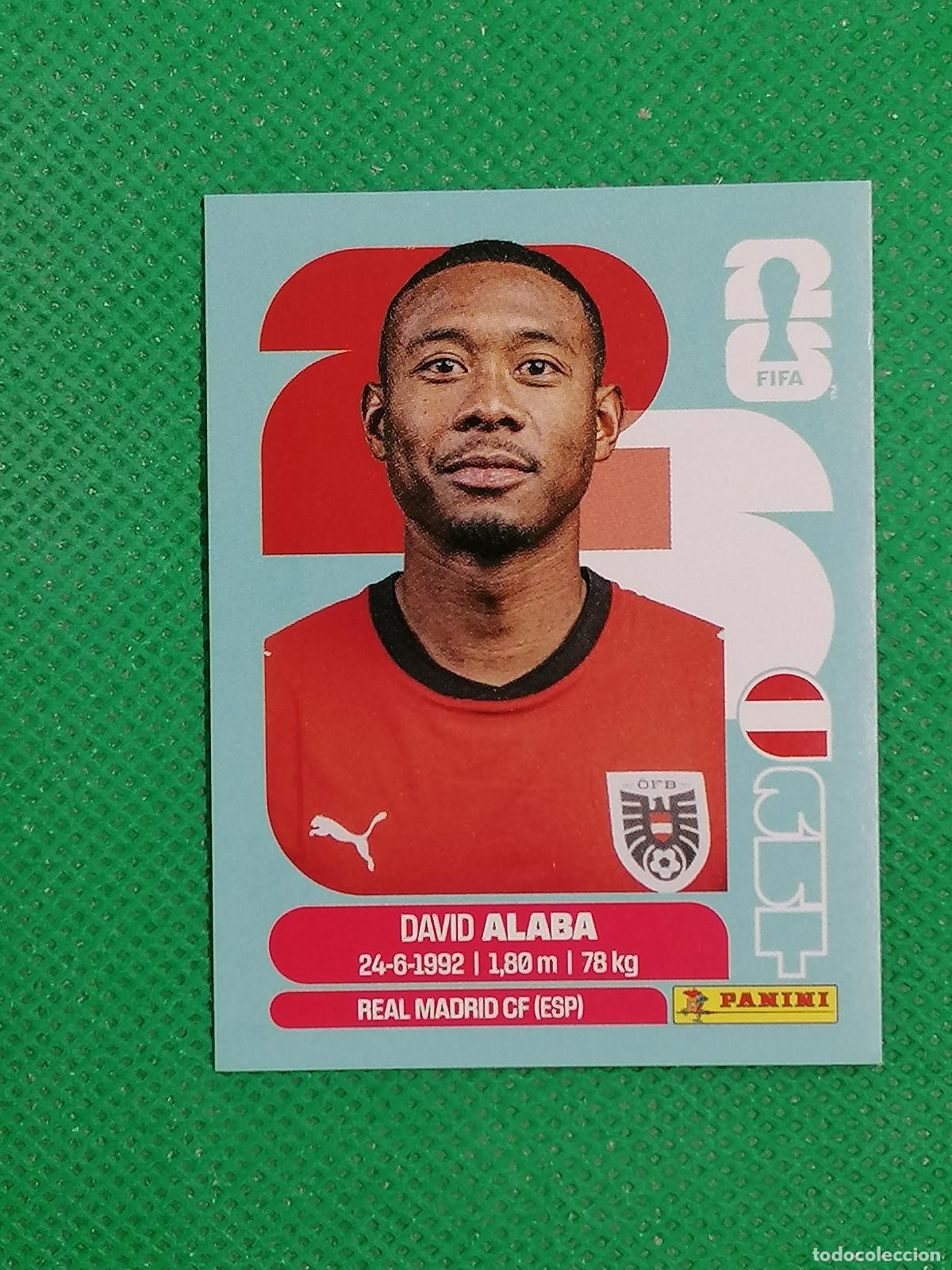 Fu&szlig;ball-Sticker: AUT 4 AUT4 DAVID ALABA AUSTRIA ⚽ PANINI FIFA MUNDIAL WORLD CUP 26 2026 STICKER ⚽