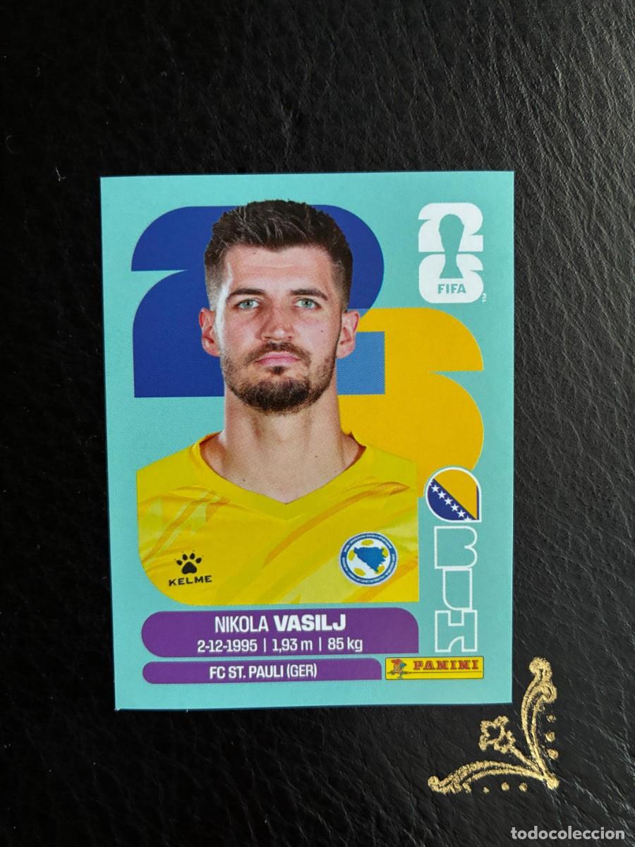 Fu&szlig;ball-Sticker: BIH 2 NIKOLA VASILJ BIH2 BOSNIA HERZEGOVINA FIFA WORLD CUP MUNDIAL 2026 26 PANINI