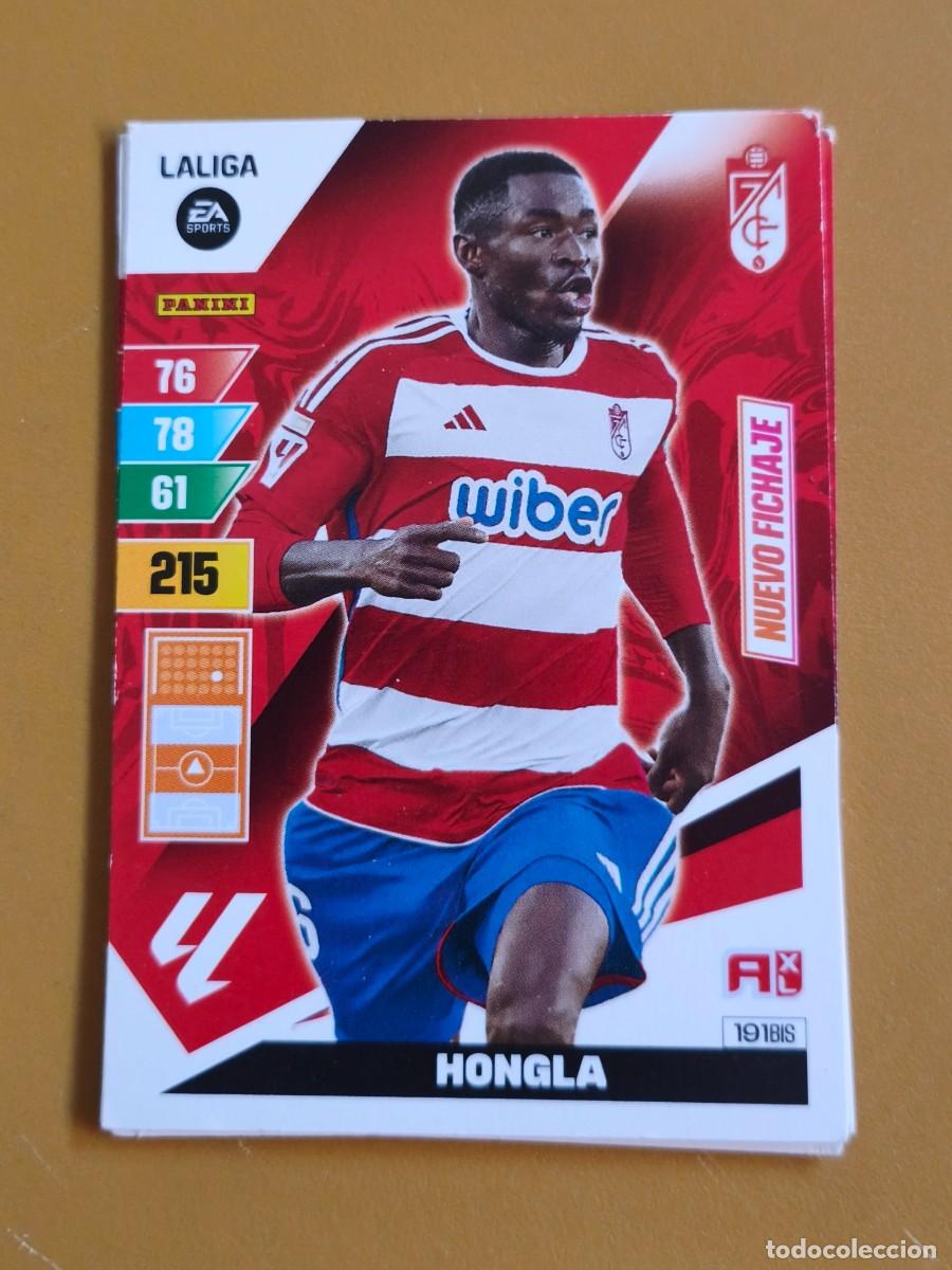 Cromos de f&uacute;tbol: hongla, 2023 24 nuevo fichaje
