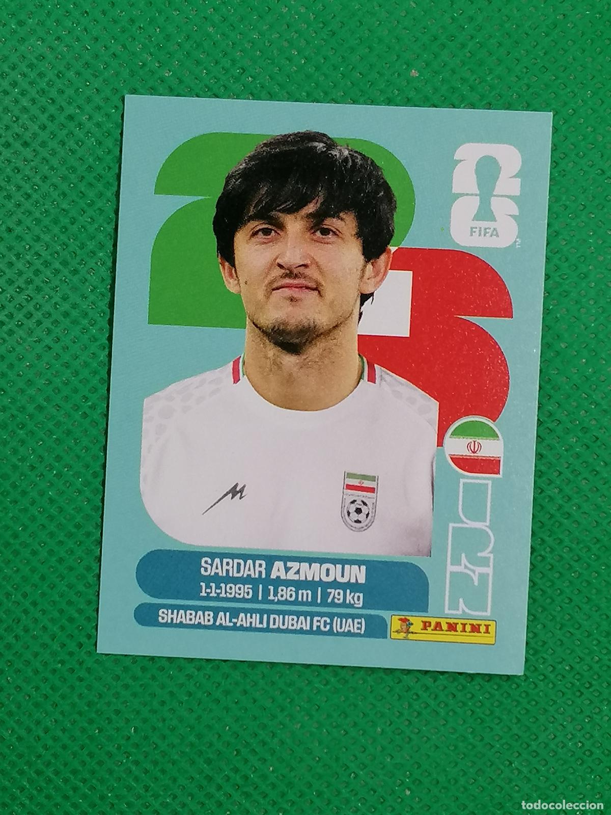 Cromos de f&uacute;tbol: IRN 17 IRN17 SARDAR AZMOUN IRAN ⚽ PANINI FIFA MUNDIAL WORLD CUP 26 2026 STICKER ⚽