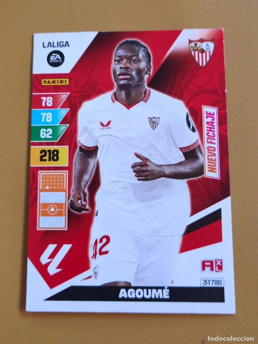 Cromos de f&uacute;tbol: agoume, 2023 24 nuevo fichaje