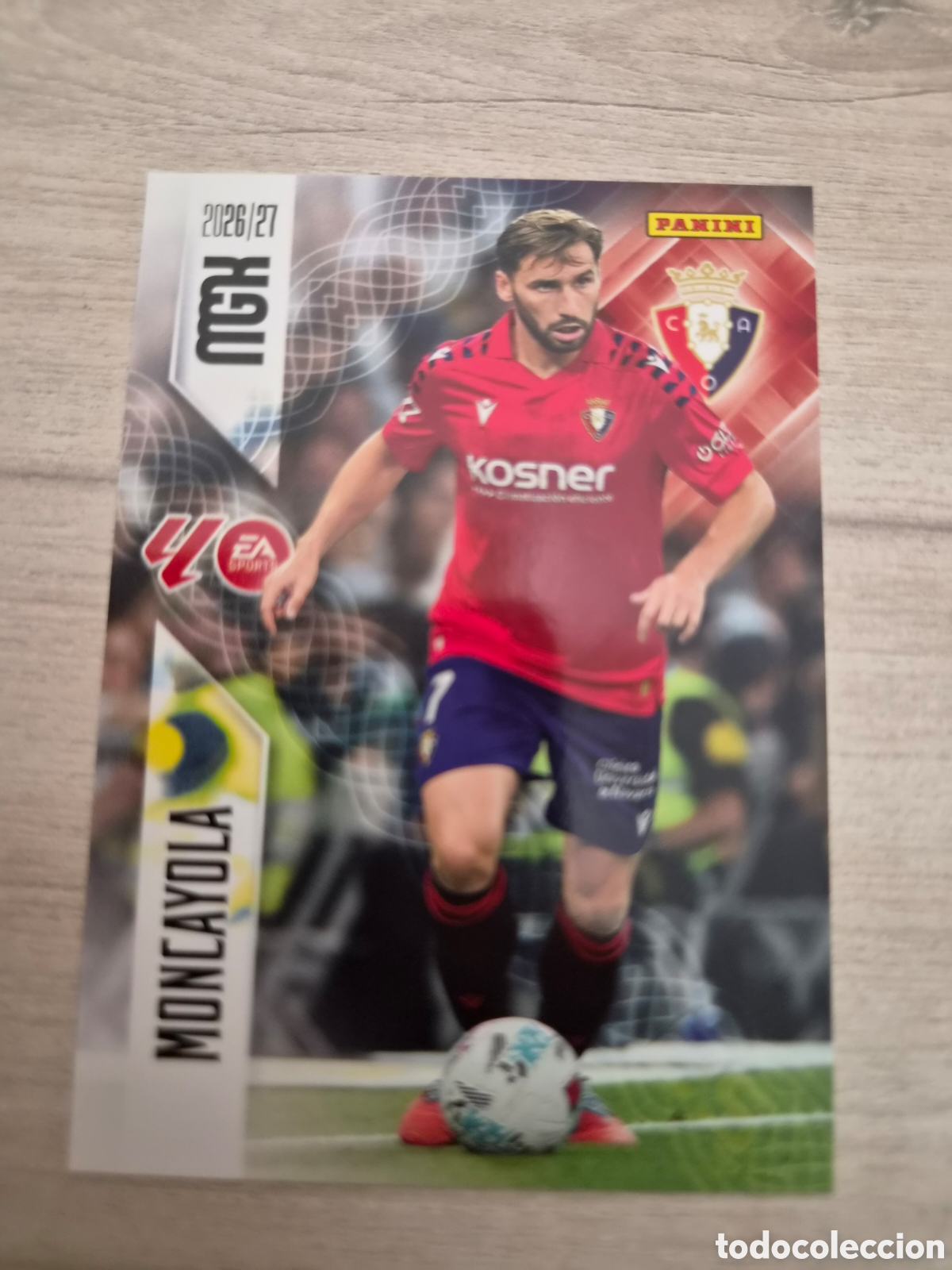Cromos de f&uacute;tbol: N&deg;263 Osasuna Moncayola Megacracks 26/27