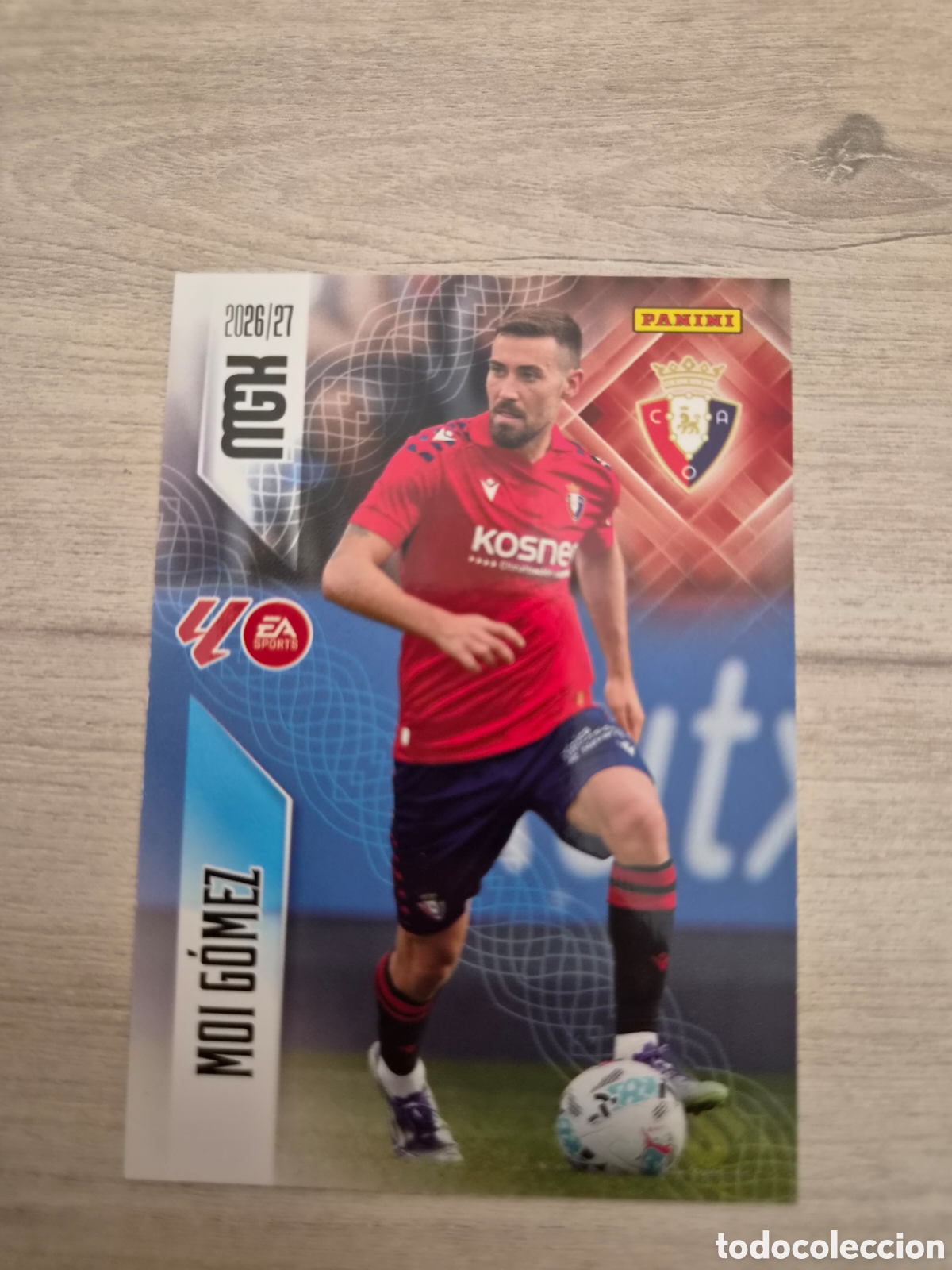 Cromos de f&uacute;tbol: N&deg;264 Osasuna Moi G&oacute;mez Megacracks 26/27