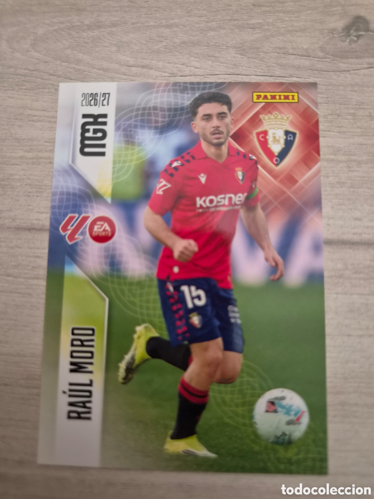 Cromos de f&uacute;tbol: N&deg;267 Osasuna Raul Moro Megacracks 26/27