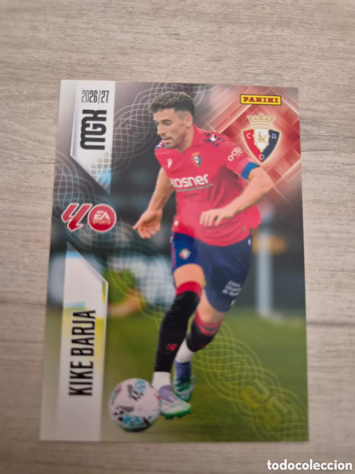 Cromos de f&uacute;tbol: N&deg;268 Osasuna Kike Barja Megacracks 26/27