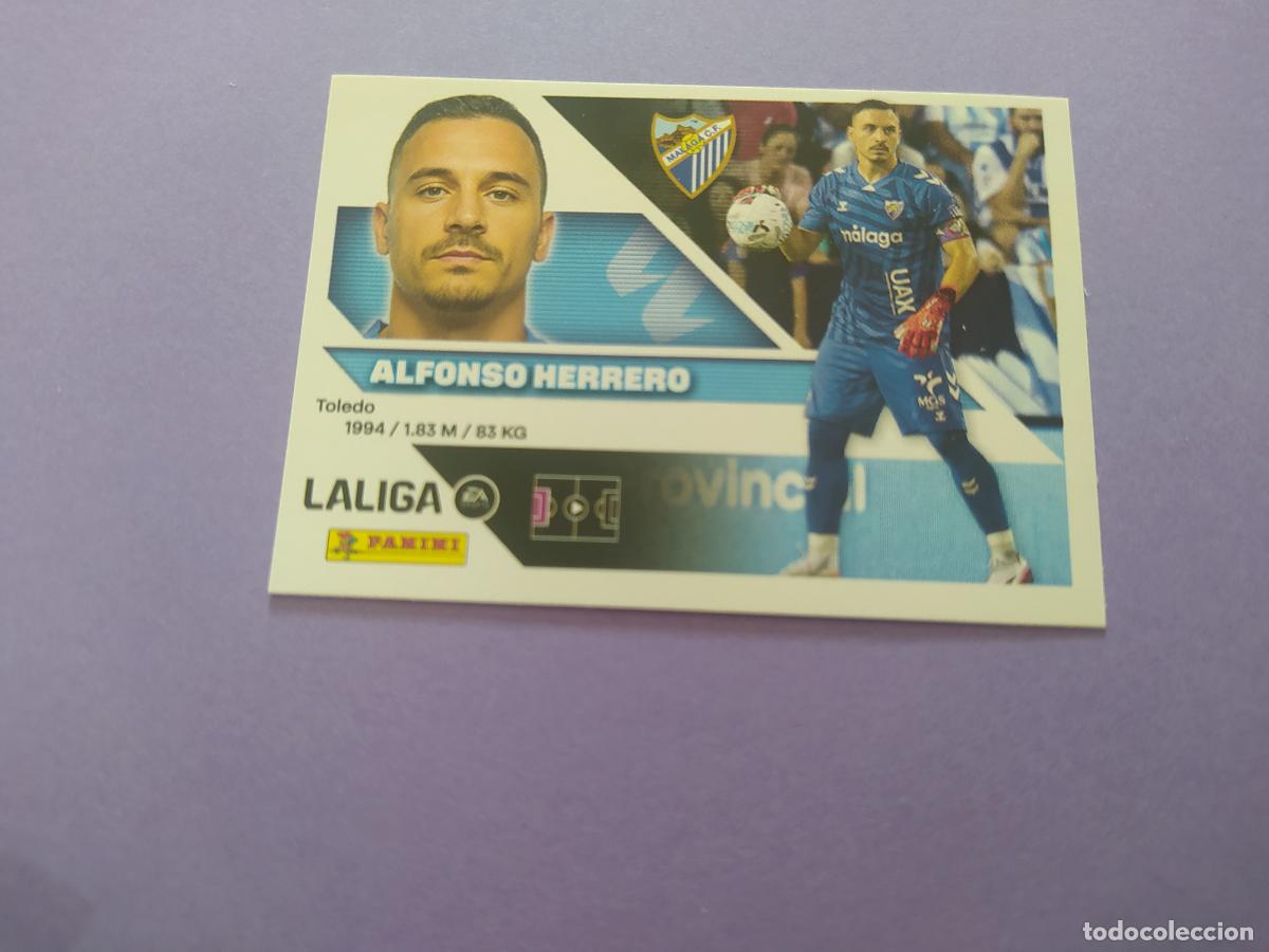 Cromos de f&uacute;tbol: LIGA ESTE 2026 2027 26 27 NUEVO - MALAGA N&ordm; 3 ALFONSO HERRERO