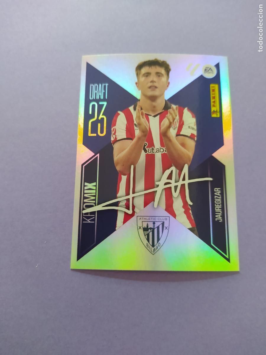 Cromos de f&uacute;tbol: LIGA ESTE 2026 2027 26 27 NUEVO - DRATF 23 KROMIX N&ordm; 11 JAUREGUIZAR ATHETIC CLUB DE BILBAO